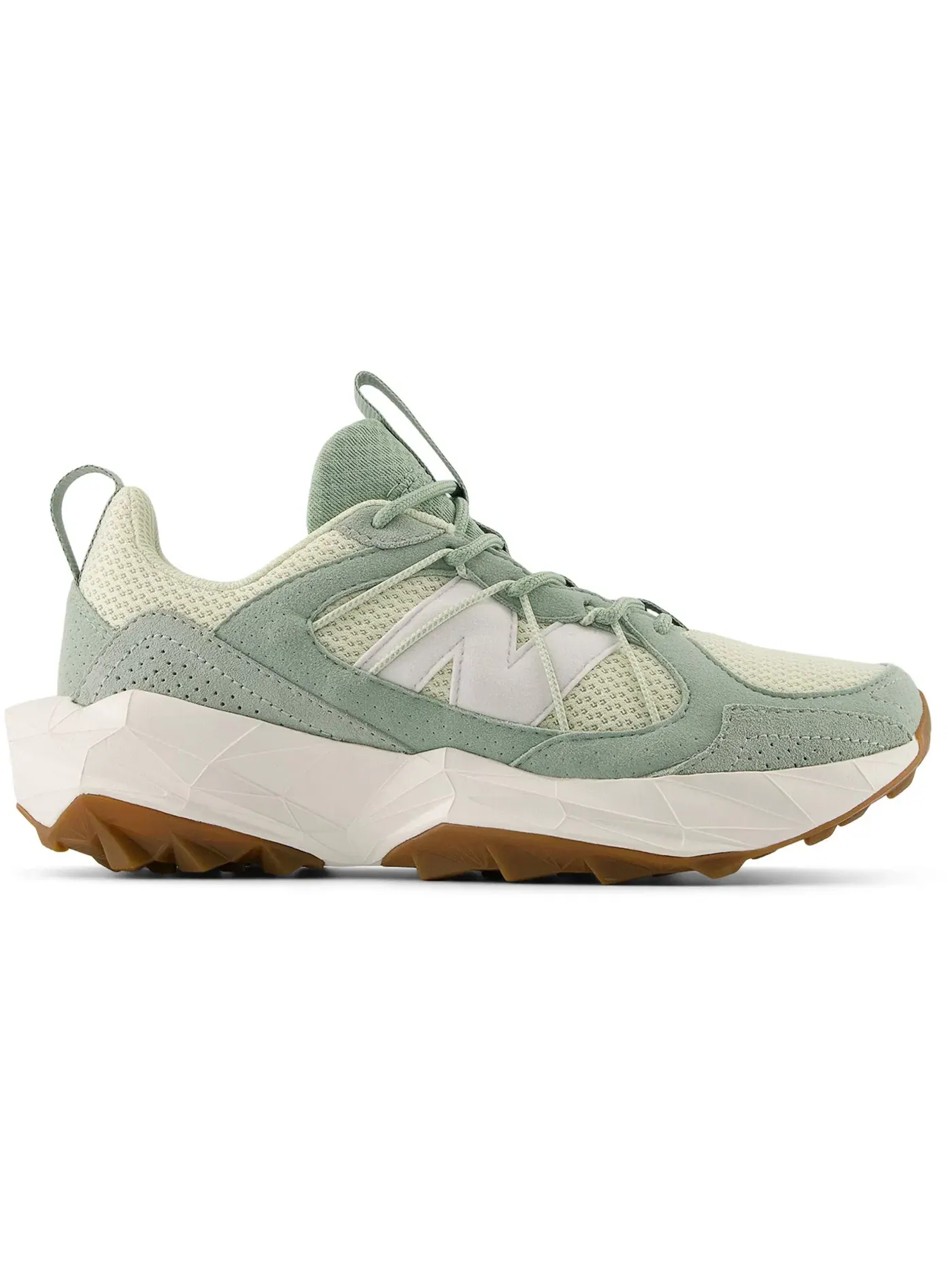 Женские кроссовки Lifestyle New Balance Tektrel — изображение 1 из 1, зеленый/белый