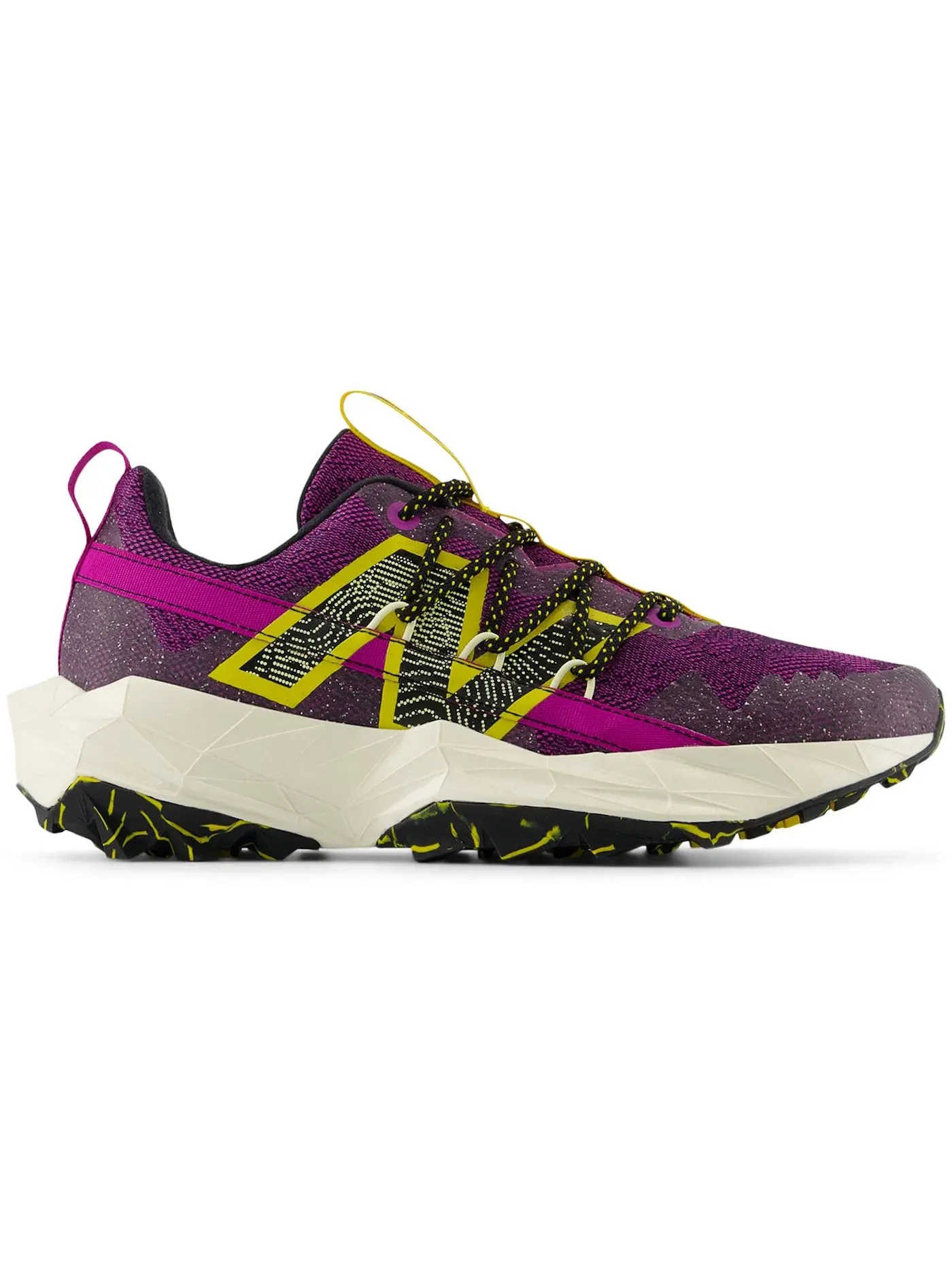 Женские кроссовки с шнуровкой New Balance Tektrel — изображение 1 из 1, фиолетовый/черный