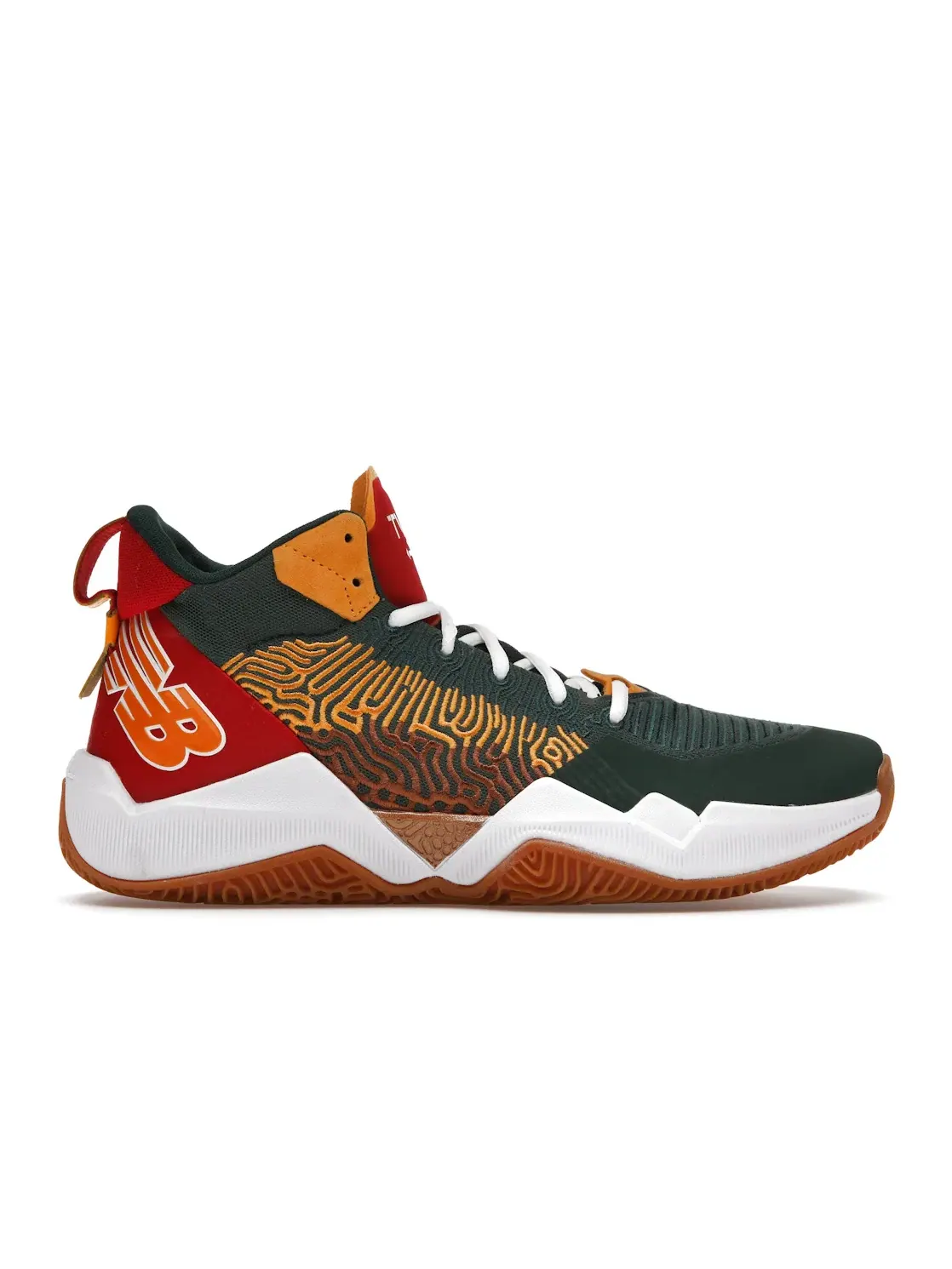 Мужские кроссовки баскетбольные New Balance TWO WXY — изображение 1 из 4, зеленый
