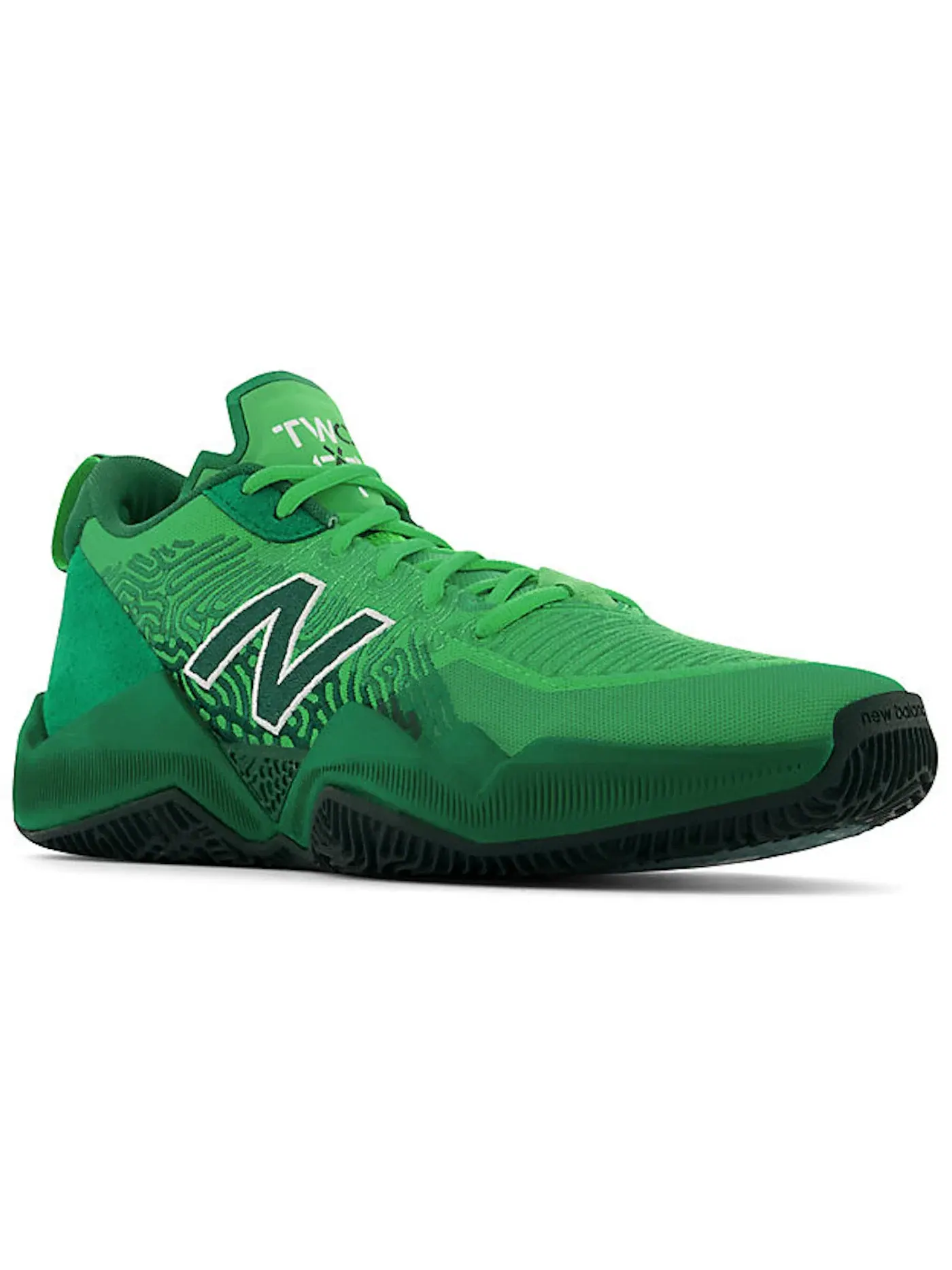 Кроссовки для баскетбола New Balance TWO WXY Low — изображение 2 из 3, зеленый