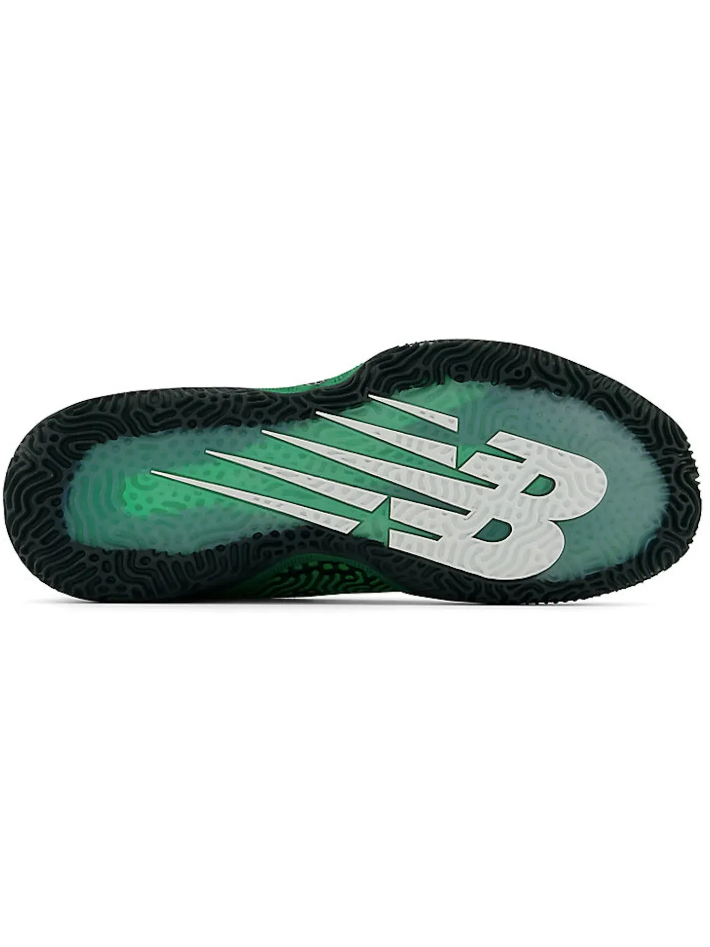Кроссовки для баскетбола New Balance TWO WXY Low — изображение 3 из 3, зеленый