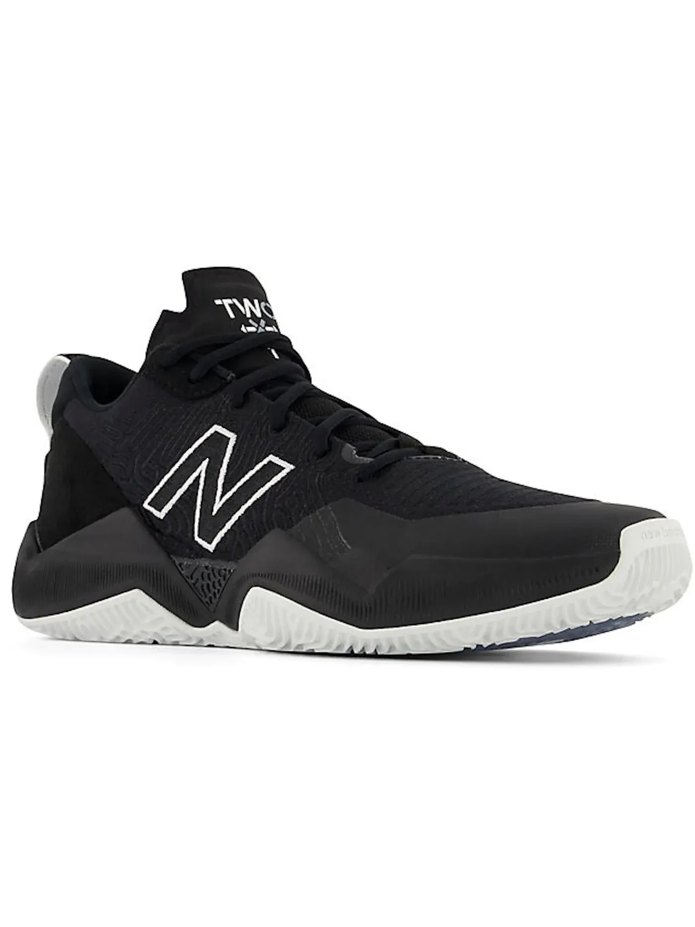 Кроссовки баскетбольные New Balance TWO WXY Low — изображение 2 из 3, черный/белый