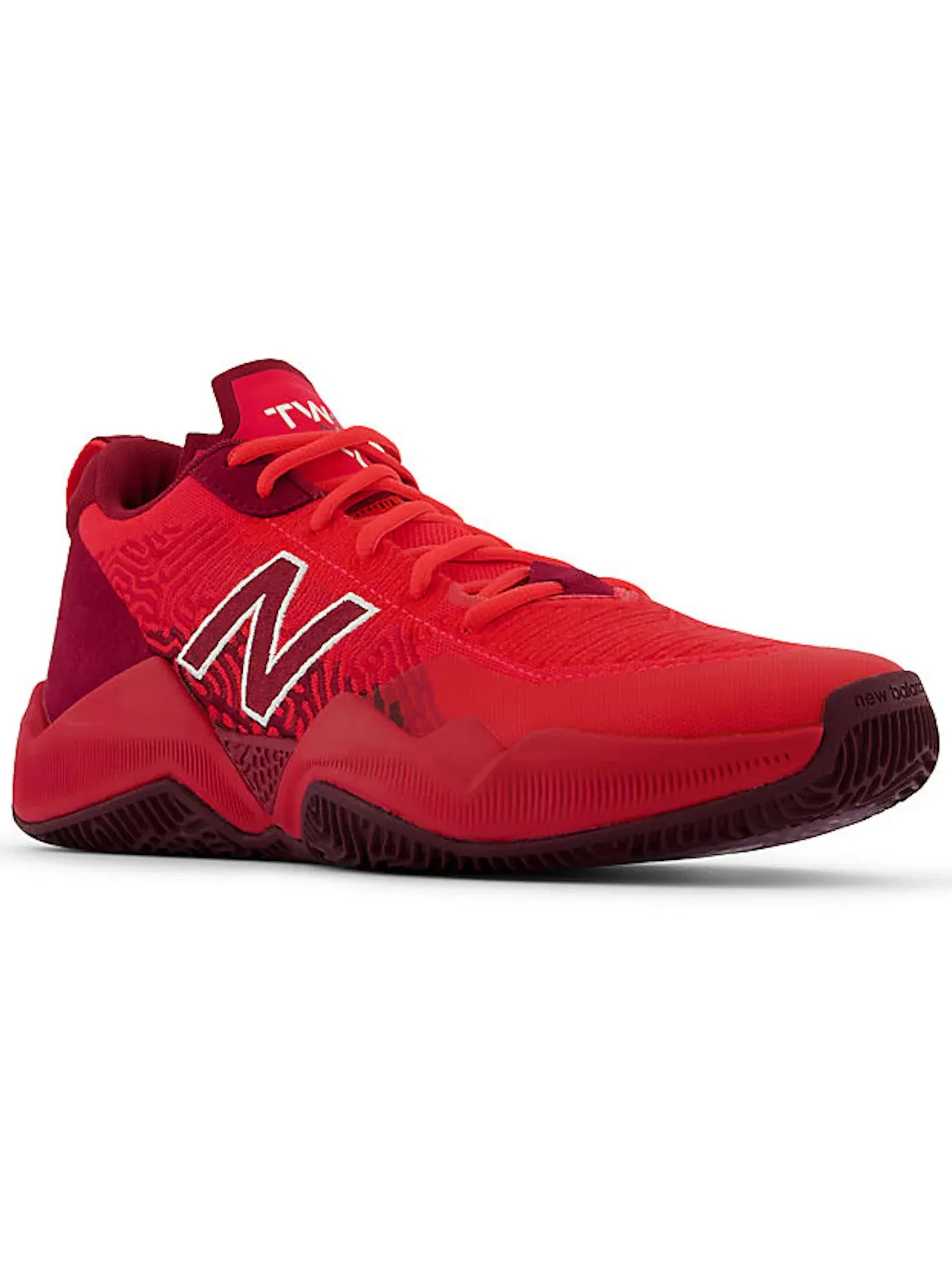 Кроссовки для баскетбола с низким верхом New Balance TWO WXY Low — изображение 2 из 3, красный красный