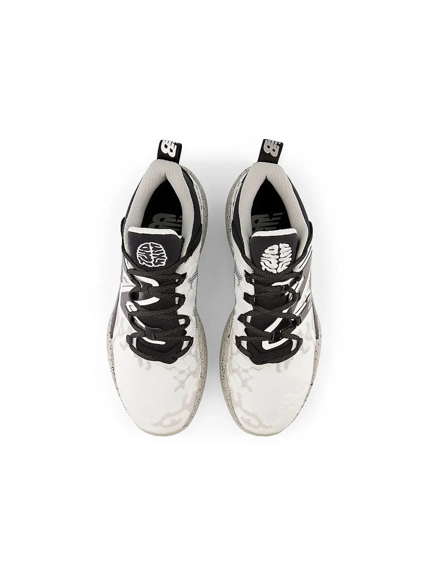 Мужские кроссовки для баскетбола New Balance TWO WXY v3 — изображение 3 из 3, белый черный серый