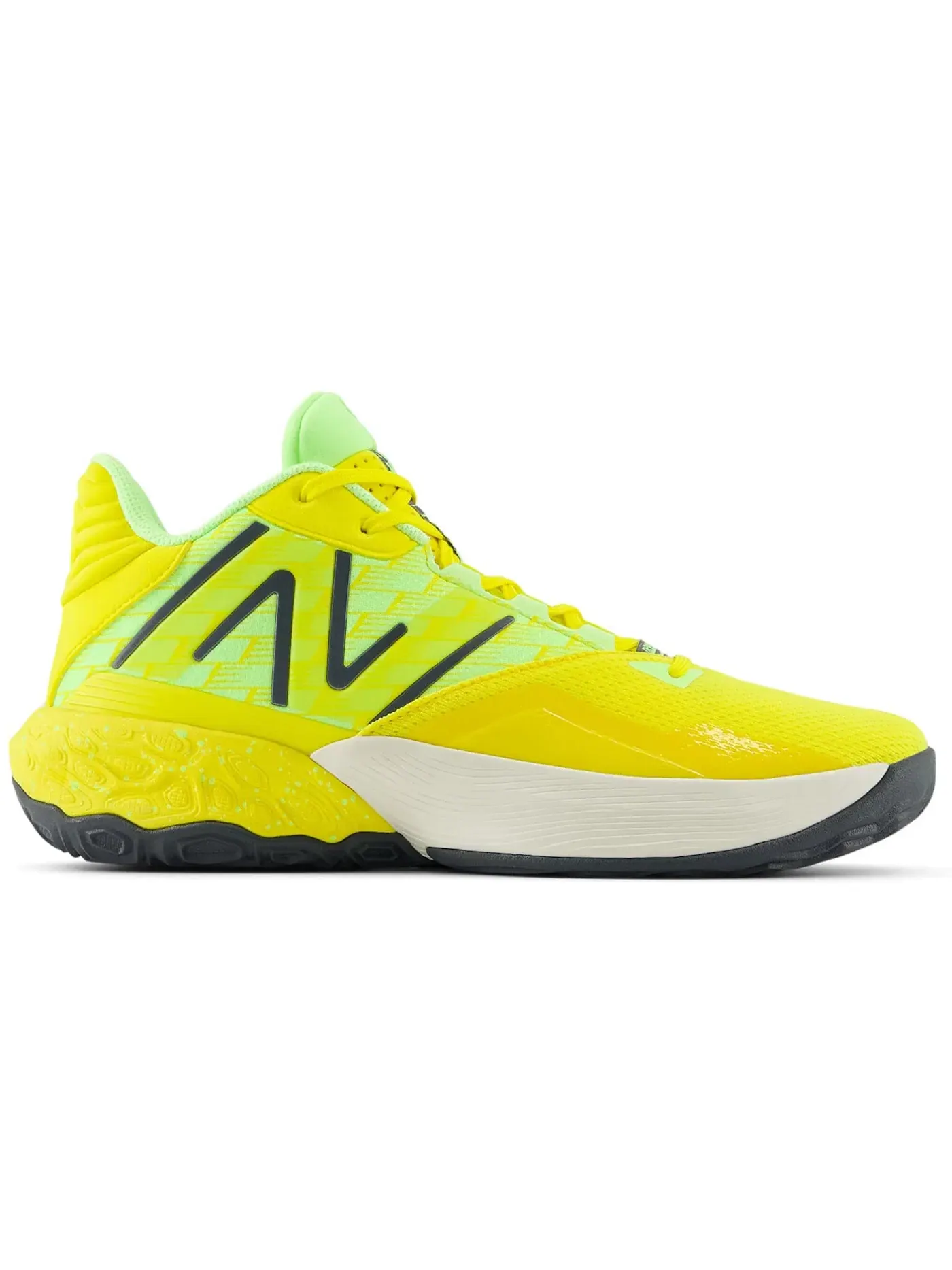 Мужские кроссовки для баскетбола New Balance TWO WXY v4 — изображение 1 из 1, лаймовый зелёный