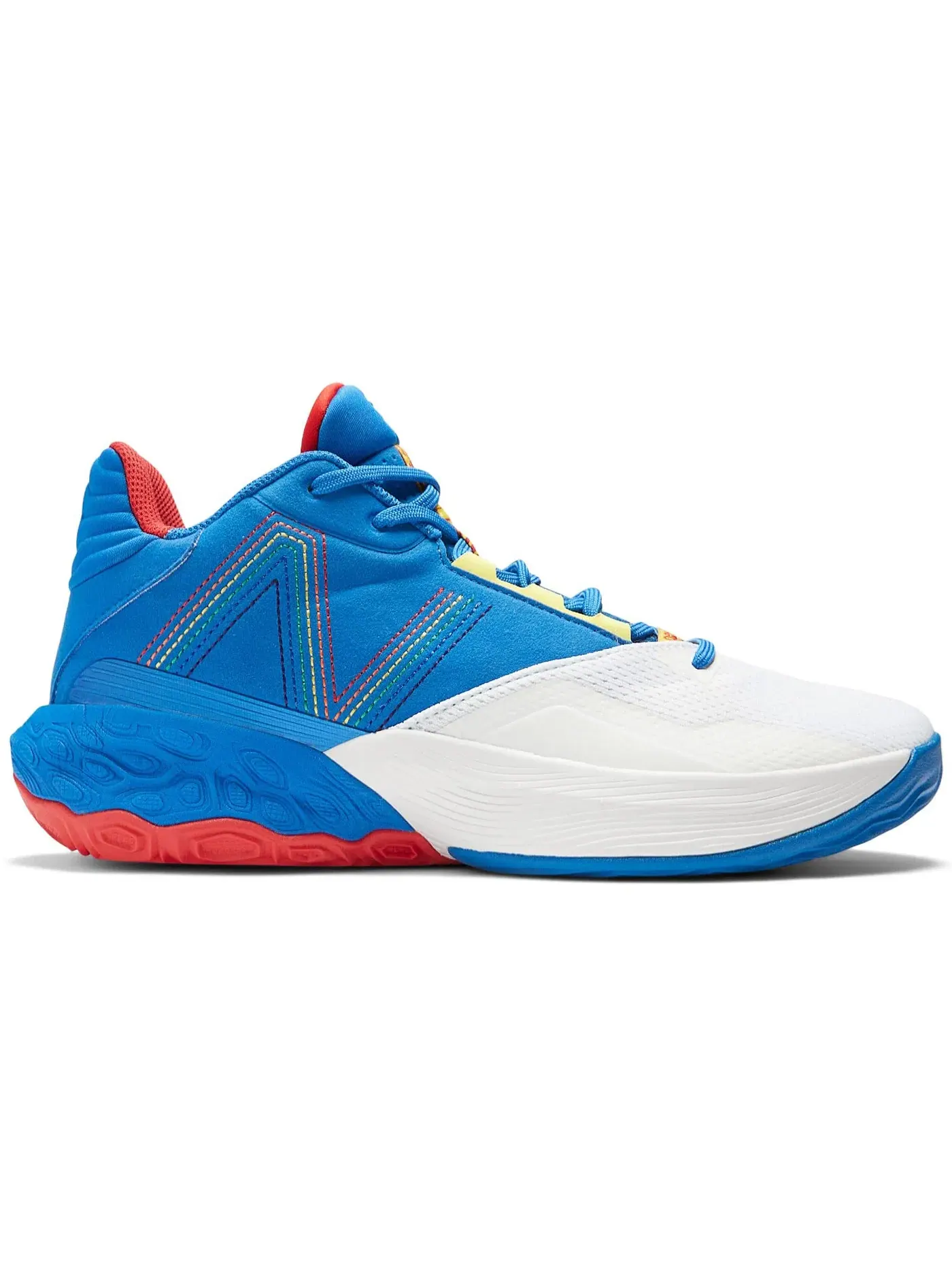 Мужские кроссовки для баскетбола New Balance TWO WXY v4 — изображение 1 из 1, белый//красный