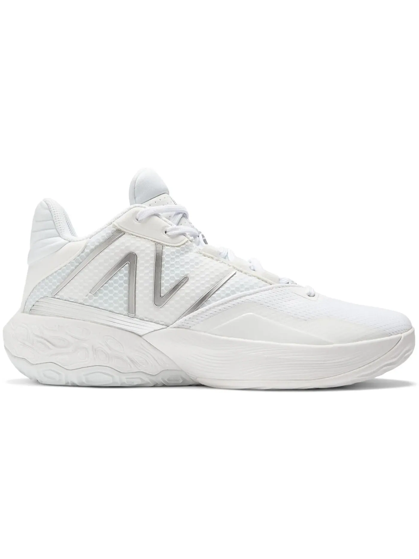 Мужские кроссовки для баскетбола New Balance TWO WXY v4 — изображение 1 из 1, белый серебристый