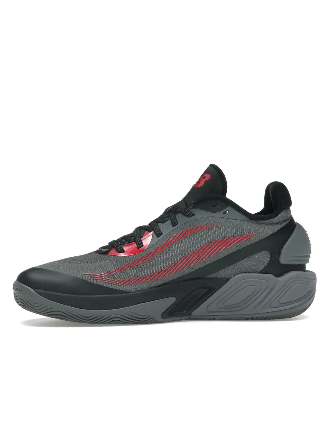Мужские кроссовки для баскетбола New Balance TWO WXY v5 — изображение 3 из 4, черный/красный