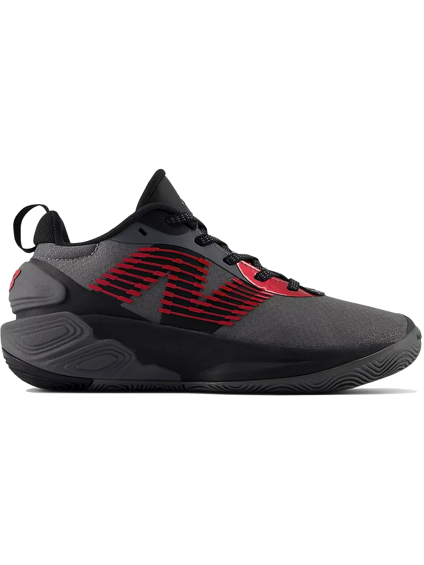 Детские кроссовки баскетбольные New Balance TWO WXY v5 — изображение 1 из 1, черный/красный