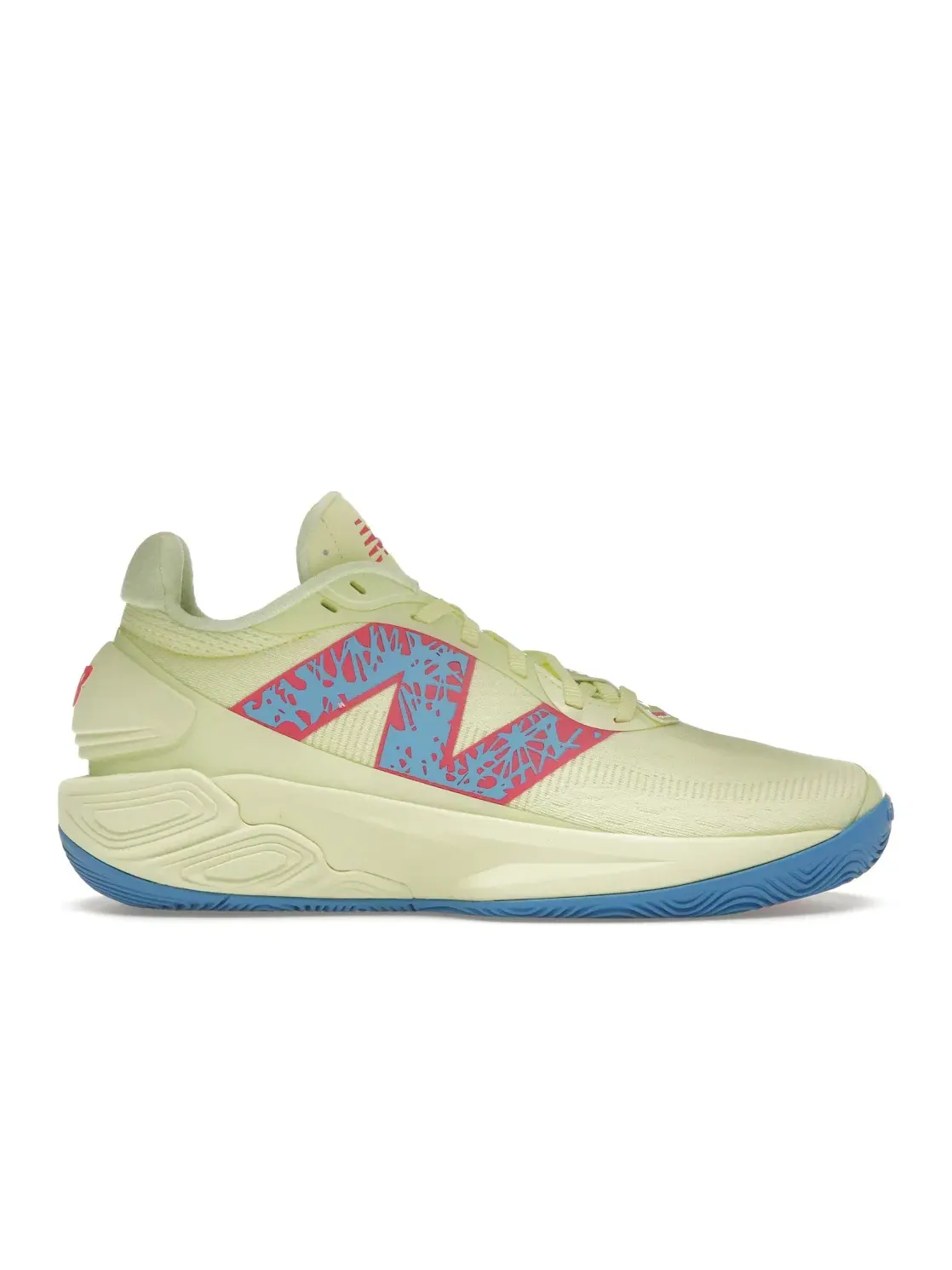 Мужские кроссовки для баскетбола New Balance TWO WXY v5 — изображение 1 из 4, желтый/синий/розовый
