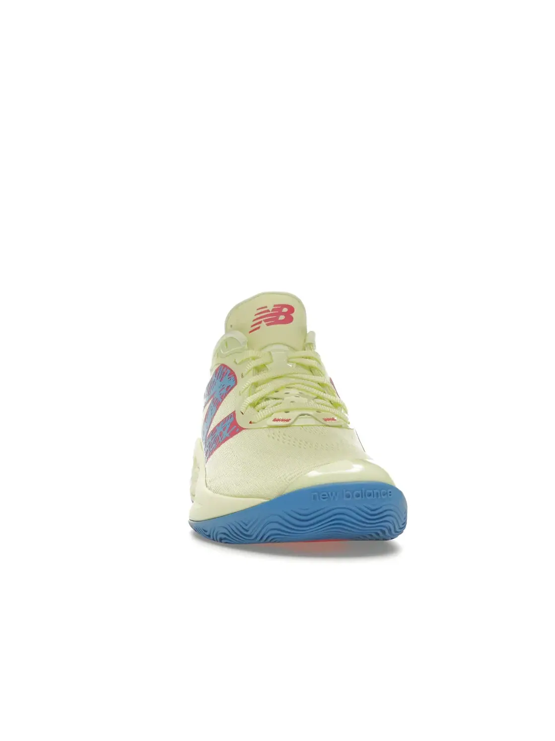 Мужские кроссовки для баскетбола New Balance TWO WXY v5 — изображение 2 из 4, желтый/синий/розовый