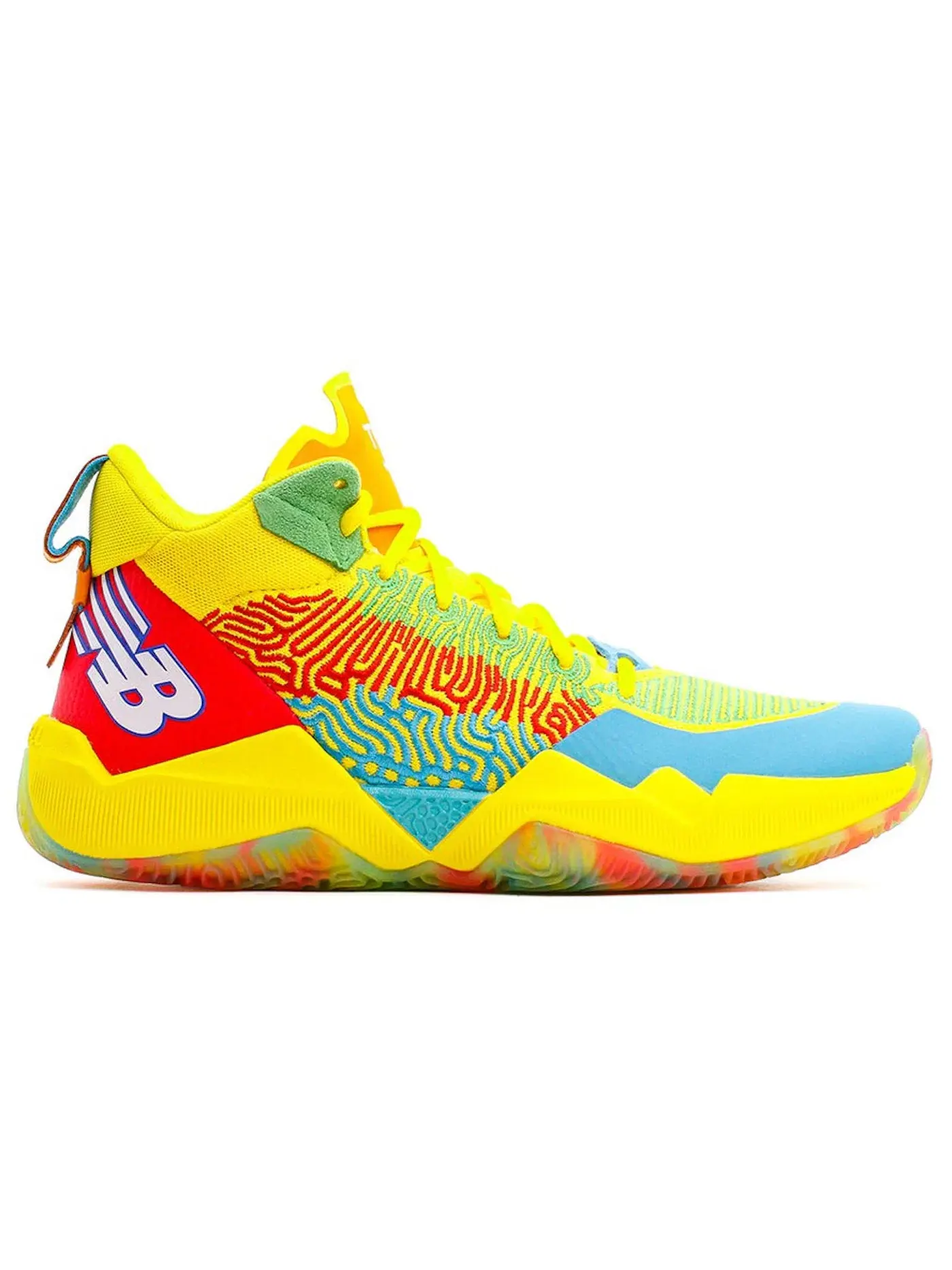 Мужские кроссовки для баскетбола New Balance TWO WXY — изображение 1 из 1, желтый