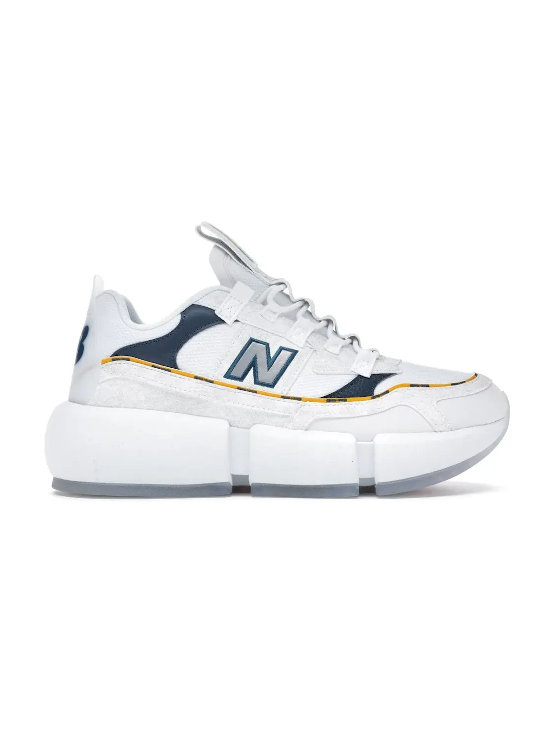Мужские кроссовки Lifestyle New Balance Vision Racer — изображение 1 из 4, белый/темно-синий-желтый