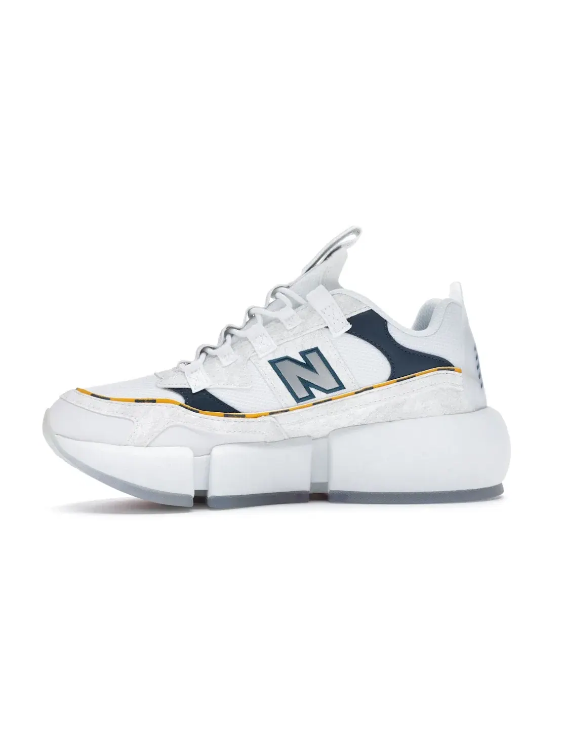 Мужские кроссовки Lifestyle New Balance Vision Racer — изображение 3 из 4, белый/темно-синий-желтый