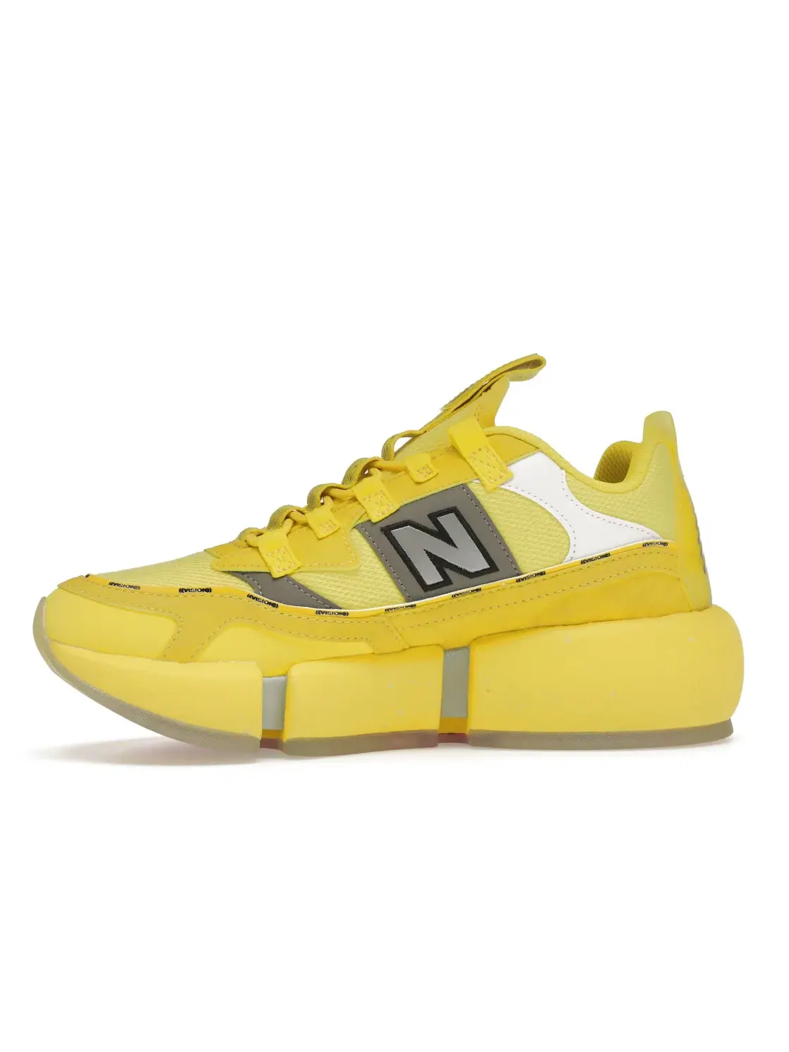 Мужские кроссовки для активного отдыха New Balance Vision Racer — изображение 3 из 4, желтый/белый-черный