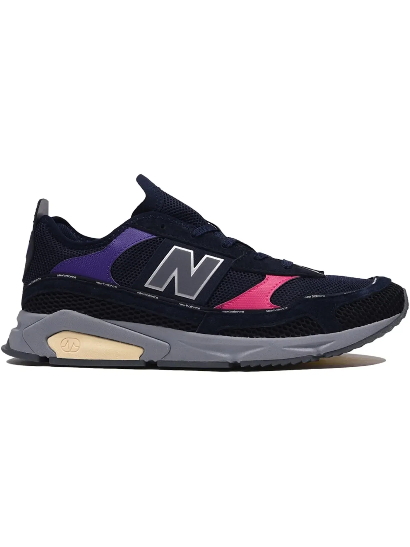 Мужские кроссовки с сетчатым верхом New Balance X-Racer — изображение 1 из 1, темно-синий/красный