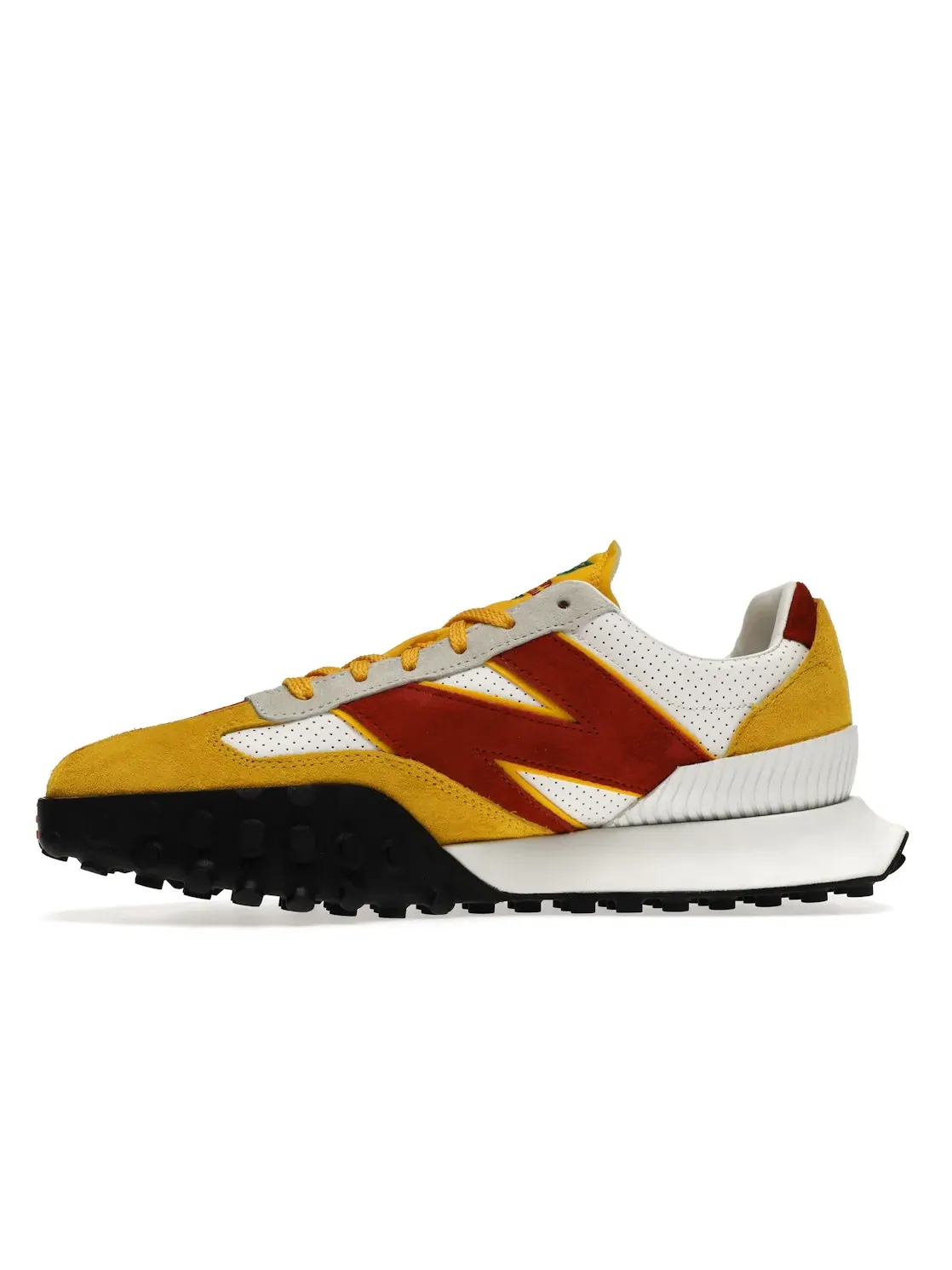 Мужские кроссовки с перфорированной кожей New Balance XC-72 — изображение 3 из 4, белый/красный/желтый