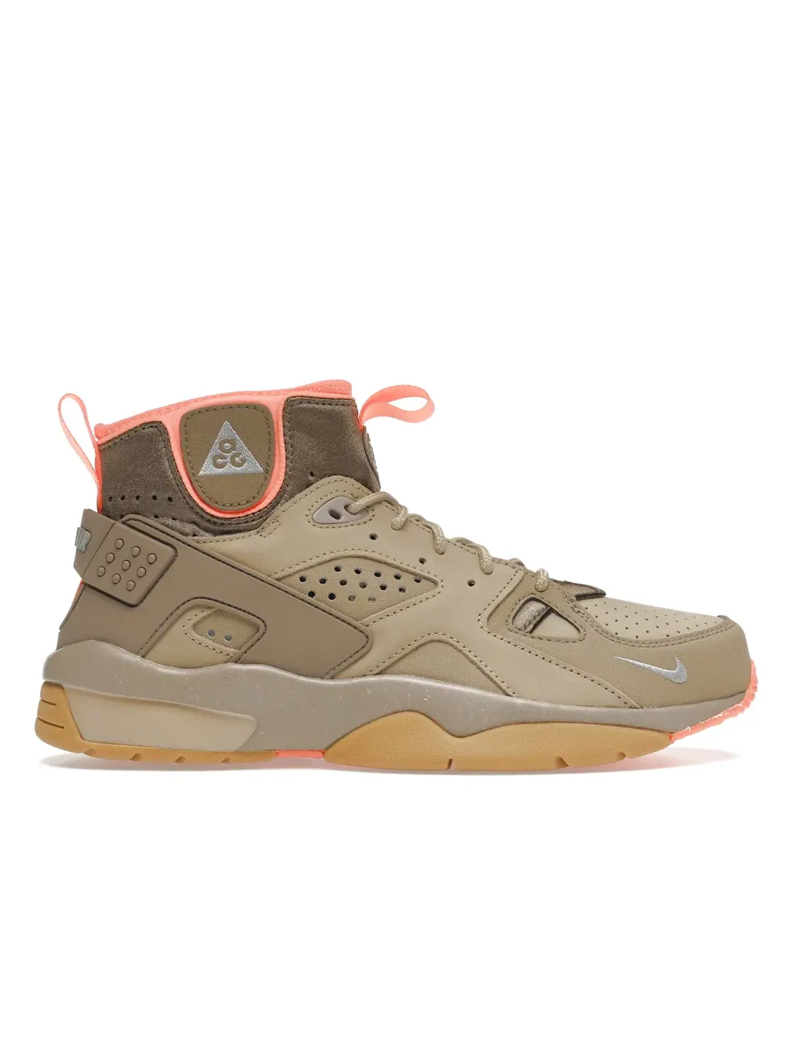 Мужские кроссовки с верхом из замши Nike ACG Air Mowabb Nike — изображение 1 из 4, серебристый-хаки