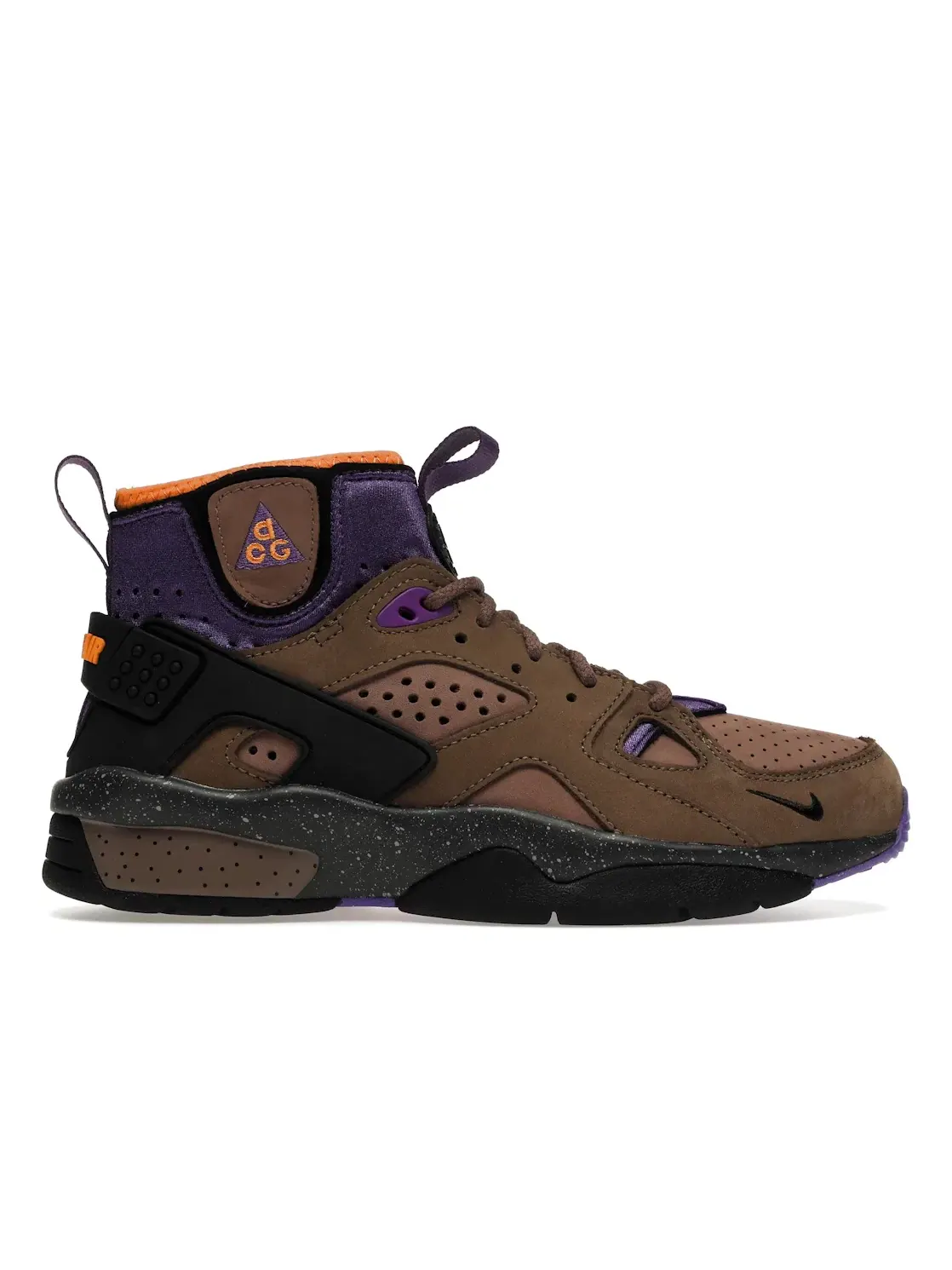 Мужские кроссовки с обновленной конструкцией Nike ACG Air Mowabb OG Nike — изображение 1 из 4, коричневый/-фиолетовый