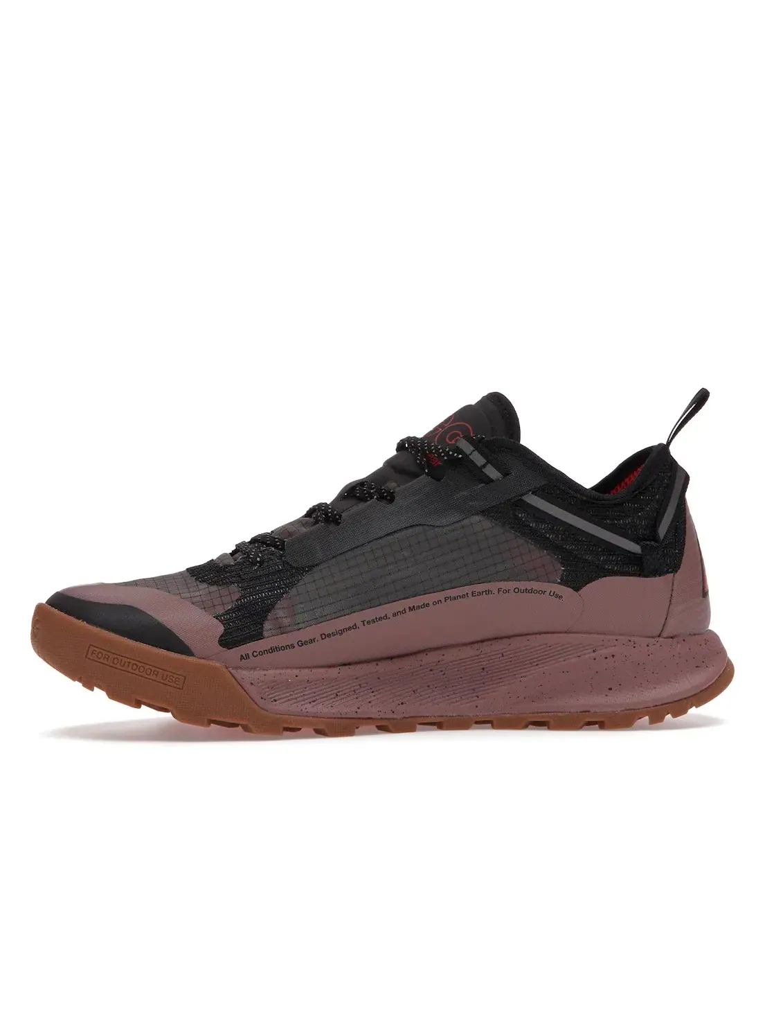 Мужские кроссовки для трейлраннинга с защитным верхом Nike ACG Air Nasu 2 — изображение 3 из 4, черный-красный