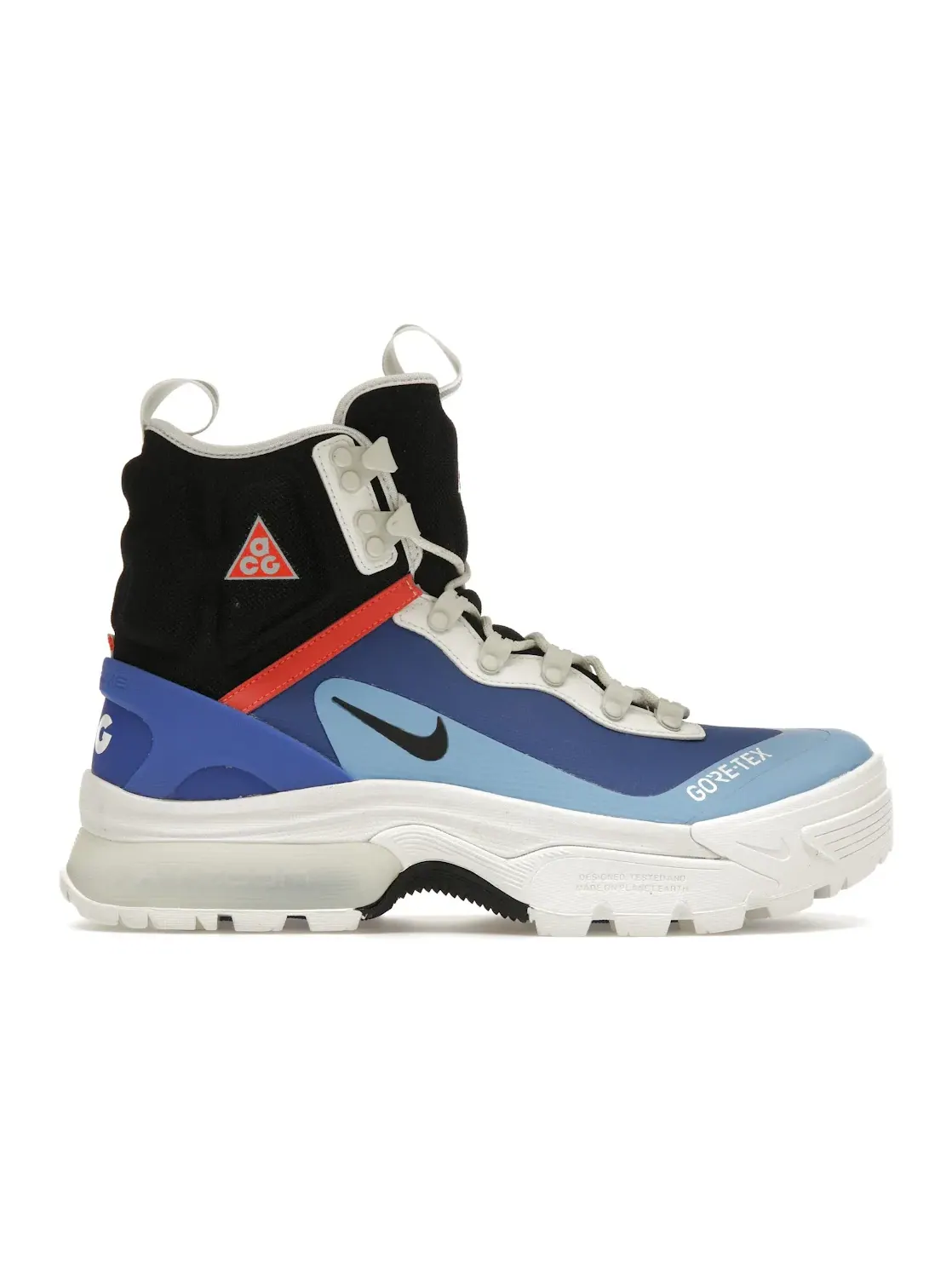 Мужские ботинки с высоким берцем Nike ACG Air Zoom Gaiadome Gore-Tex — изображение 1 из 4, синий//черный