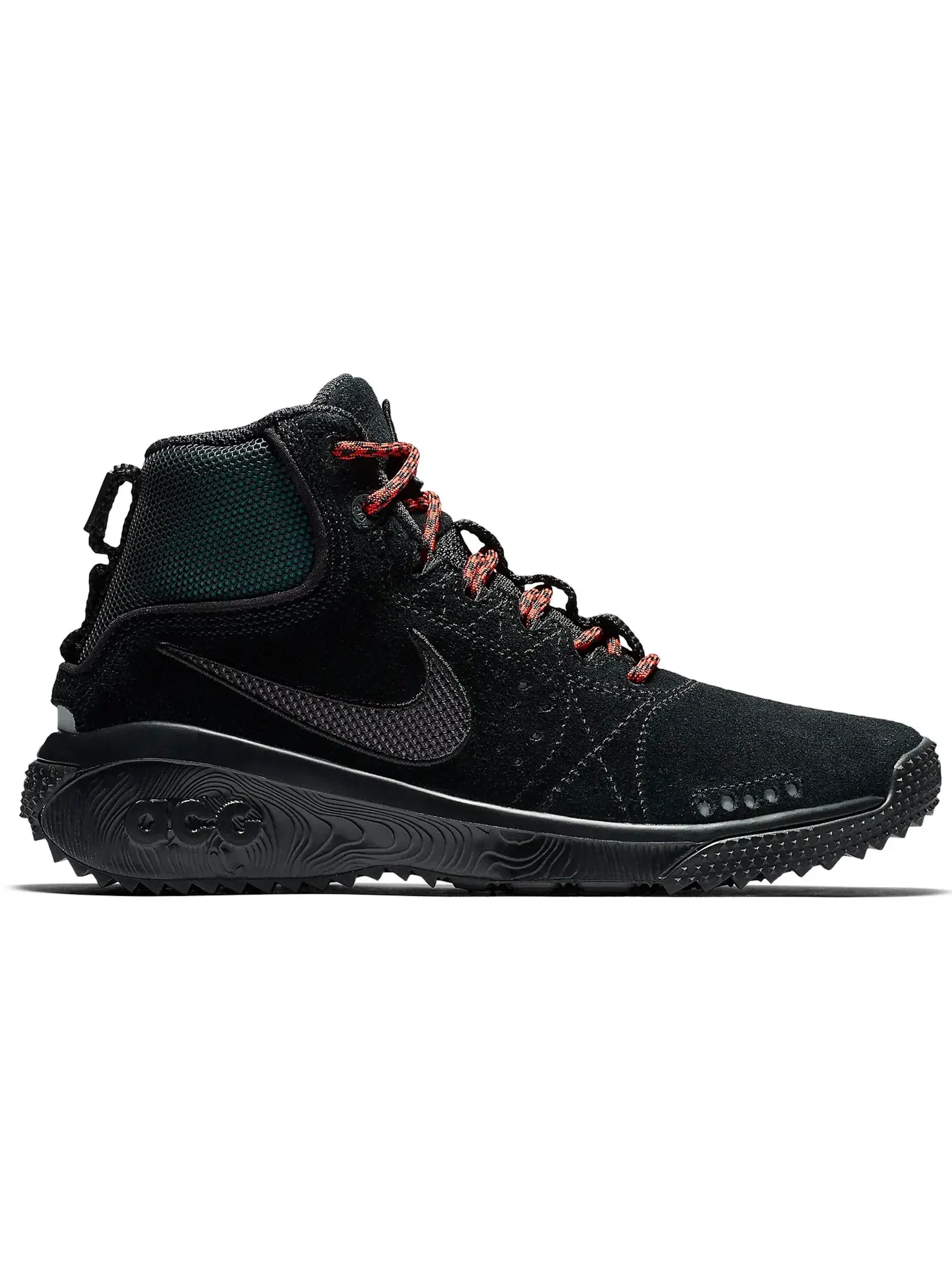 Мужские высокие ботинки для похода из замши Nike ACG Angels Rest — изображение 1 из 1, черный/серый-серый