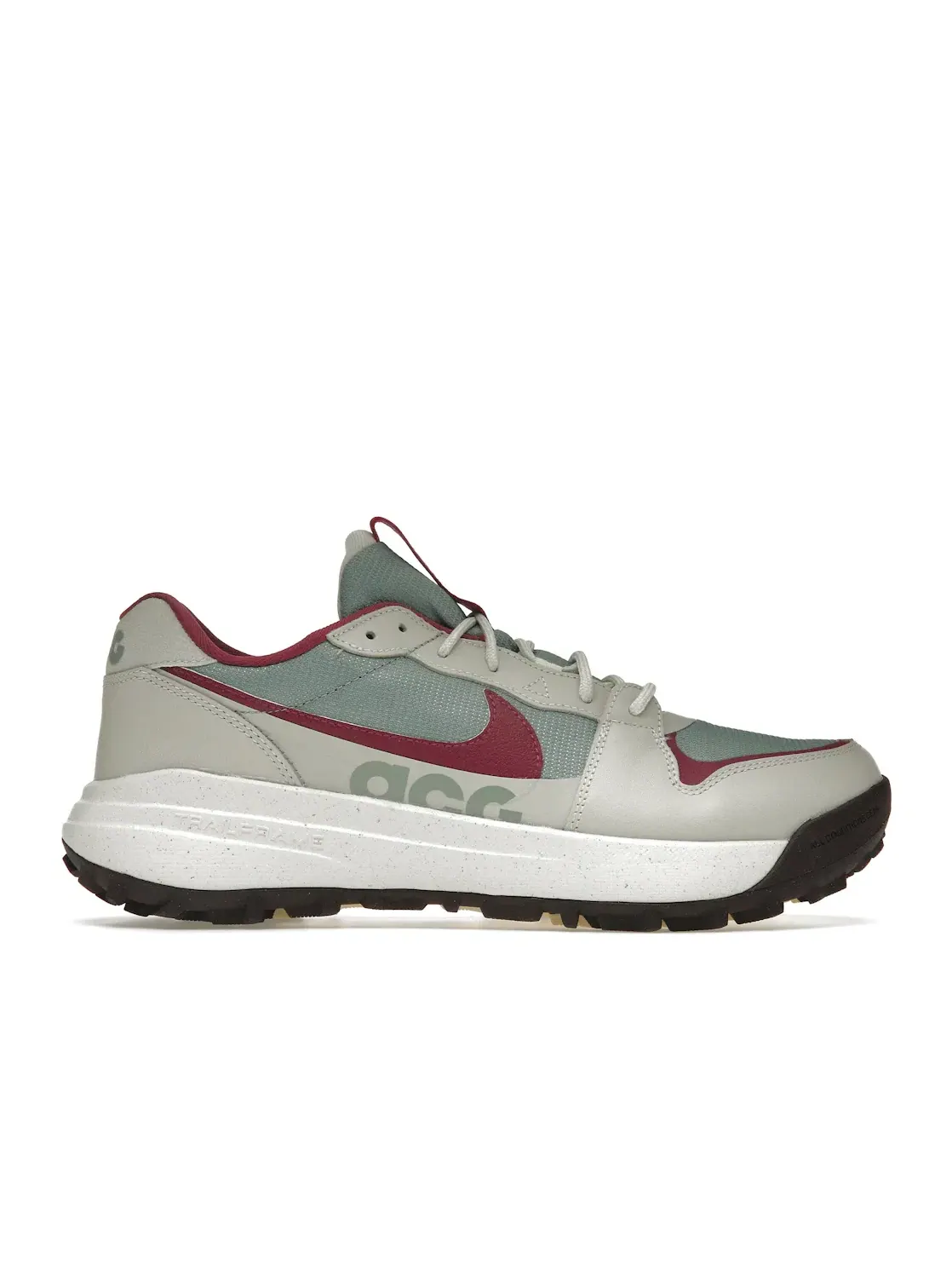 Мужские кроссовки с длинным шнурованием Nike ACG Lowcate — изображение 1 из 4, зеленый//светлый