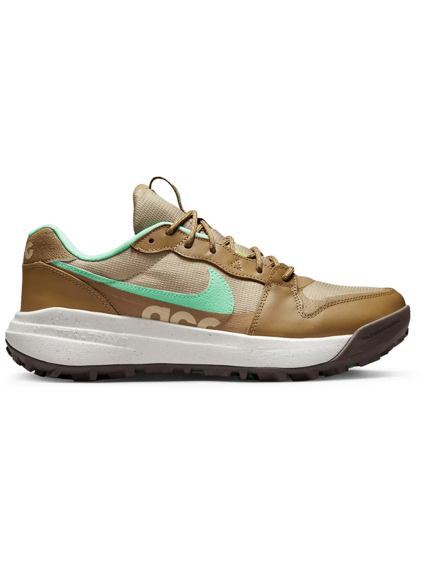 Мужские кроссовки с высоким берцем Nike ACG Lowcates — изображение 1 из 1, зеленый-темный