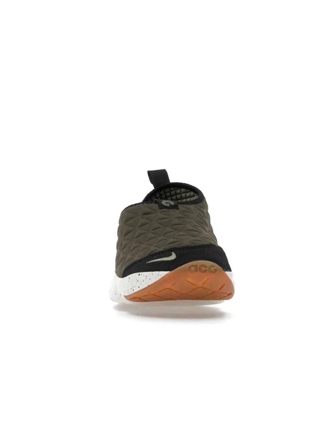 Мужские тапки Nike ACG Moc 3 — изображение 2 из 4, хаки/черный//зеленый