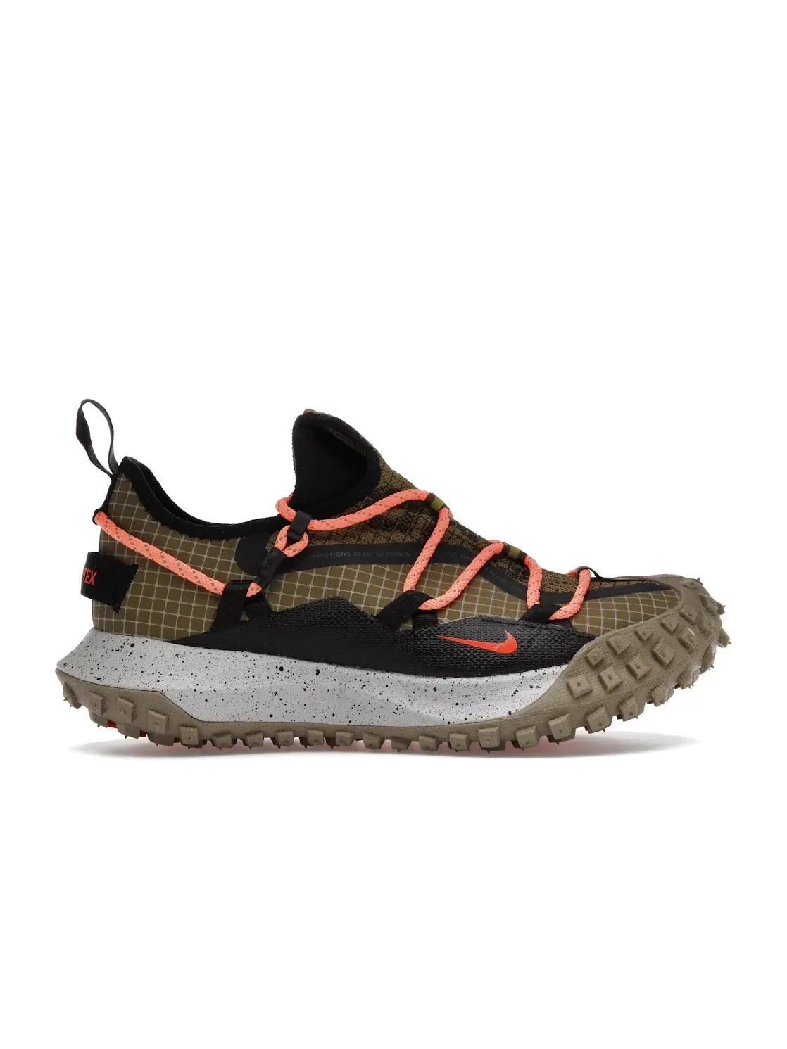Мужские кроссовки с Gore-Tex Nike ACG Mountain Fly Low Gore-Tex SE — изображение 1 из 4, черный-хаки-оранжевый