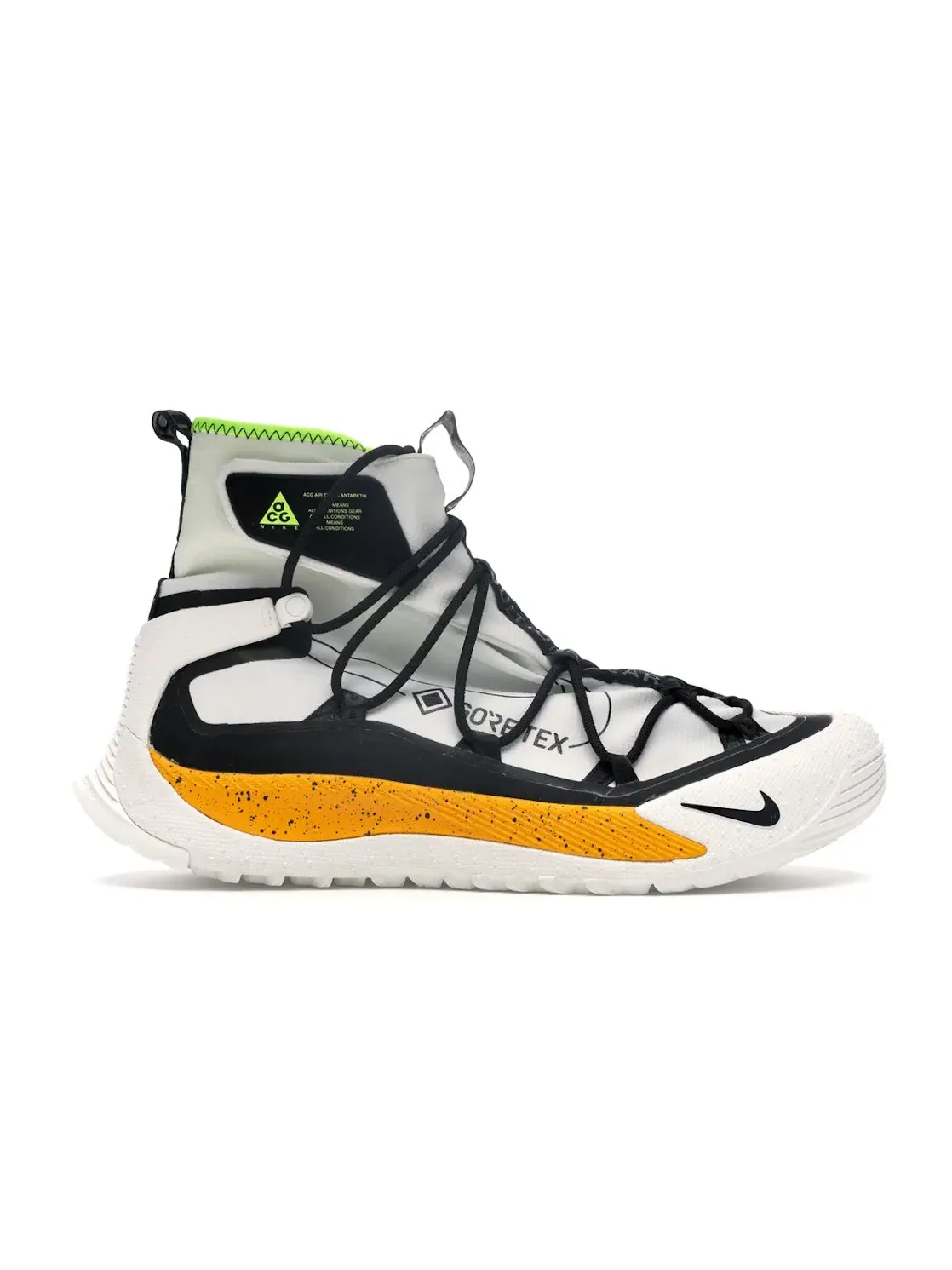 Мужские кроссовки с защитой от непогоды Nike ACG Terra Antarktik GORE-TEX Nike — изображение 1 из 4, белый/золотистый