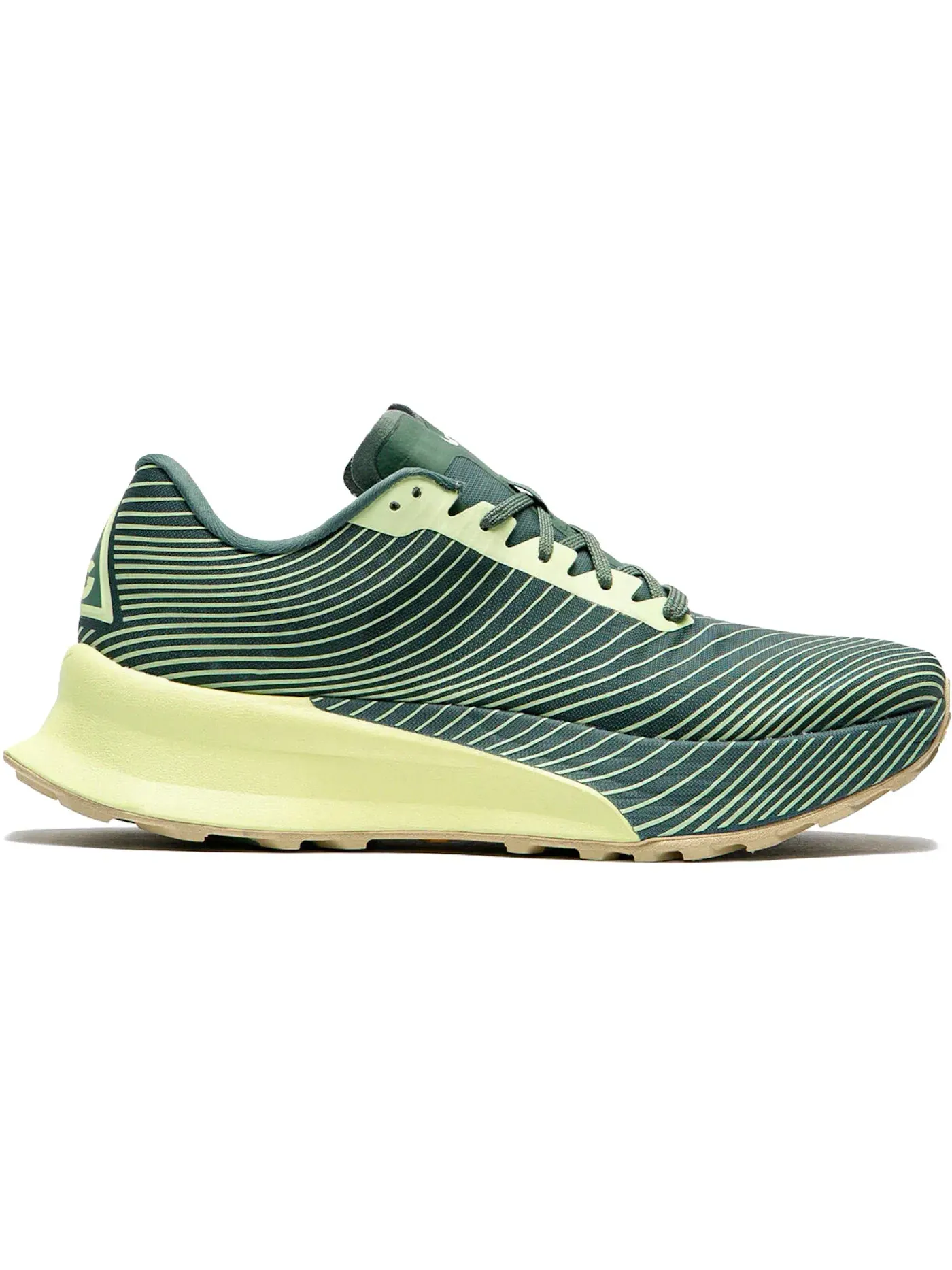 Мужские кроссовки для бега Nike ACG ZoomX Ultrafly Trail — изображение 1 из 1, зеленый//золотистый