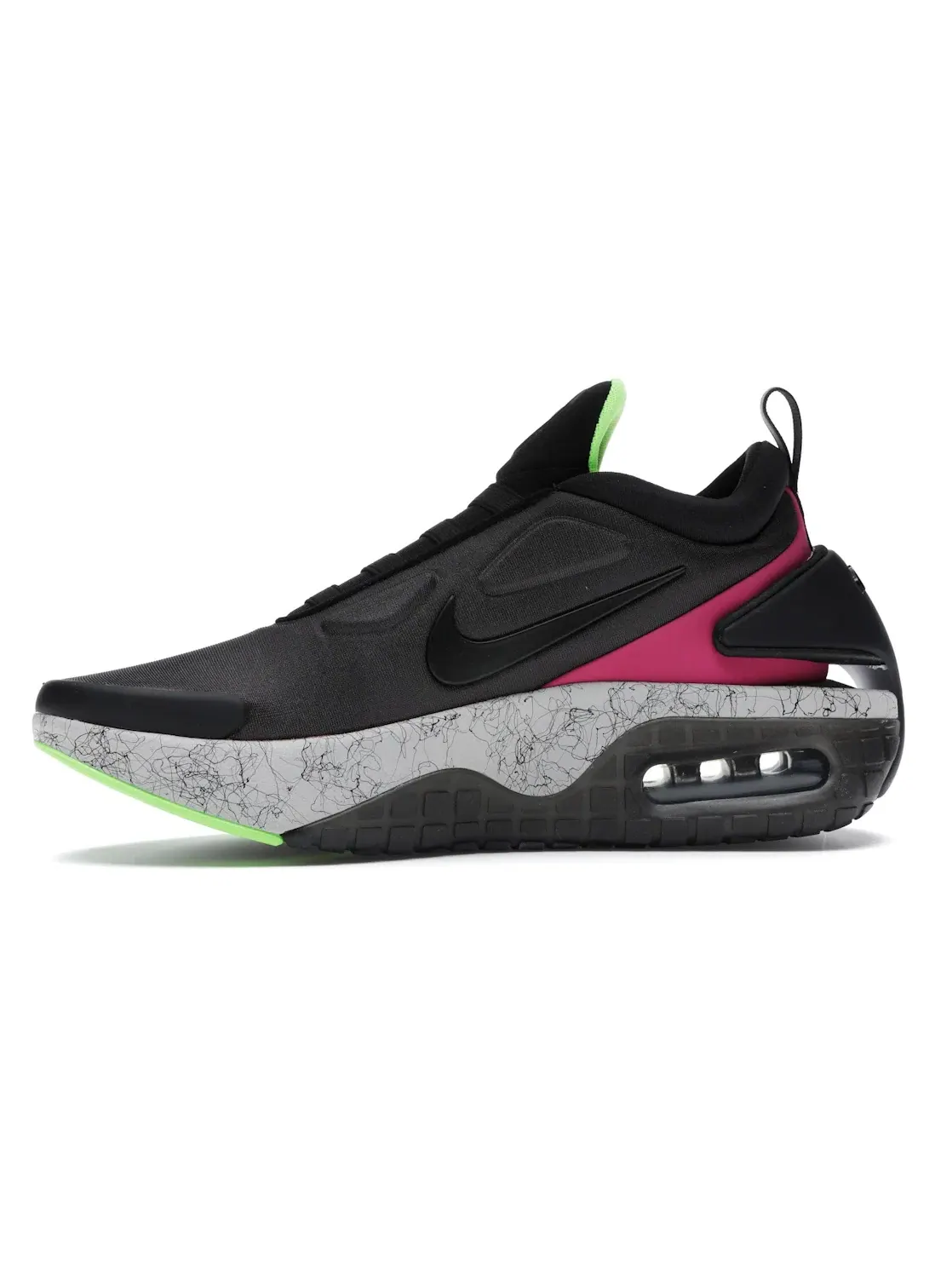 Мужские кроссовки Lifestyle Nike Adapt Auto Max — изображение 3 из 4, черный/-зеленый-серый