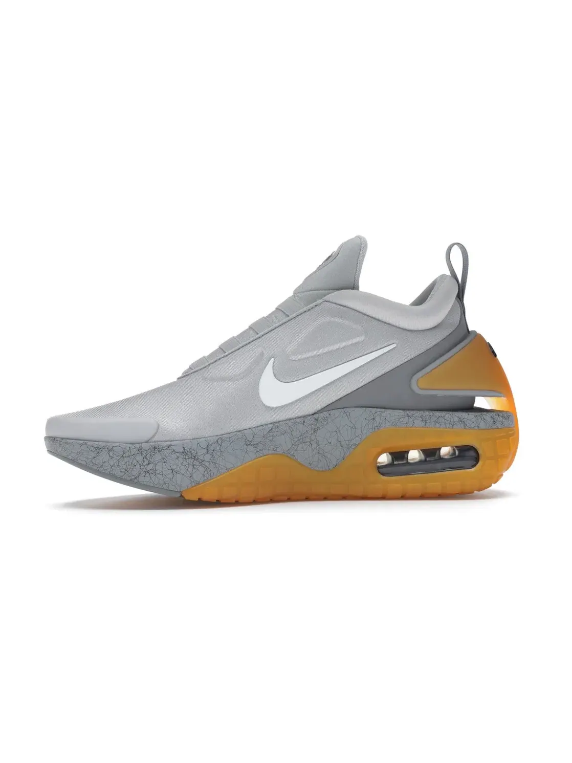 Мужские кроссовки Lifestyle с системой шнуровки Adapt Nike Adapt Auto Max — изображение 3 из 4, серый/платиновый