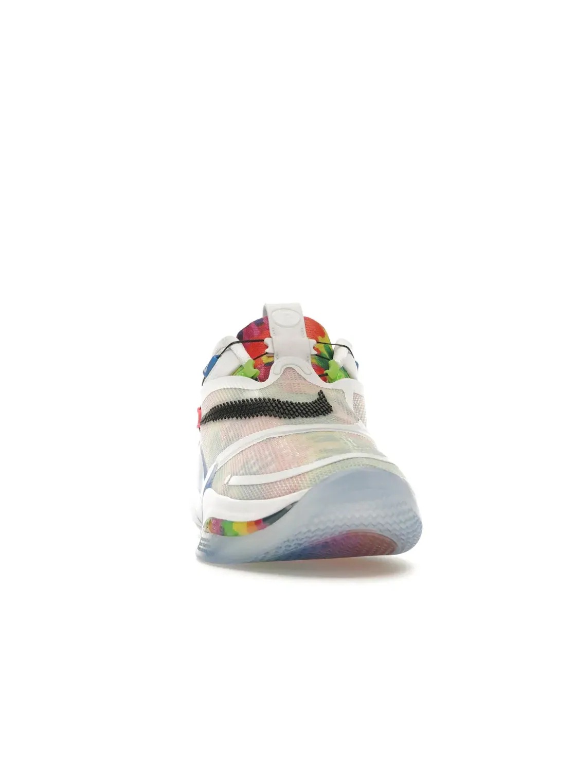 Мужские кроссовки с автоматической шнуровкой Nike Adapt BB 2.0 Nike — изображение 2 из 4, белый/черный-мульти