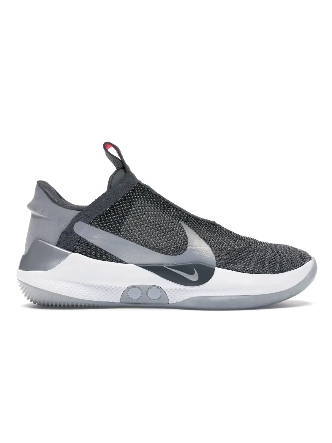 Мужские кроссовки самозашнуровывающиеся Nike Adapt BB Dark Grey