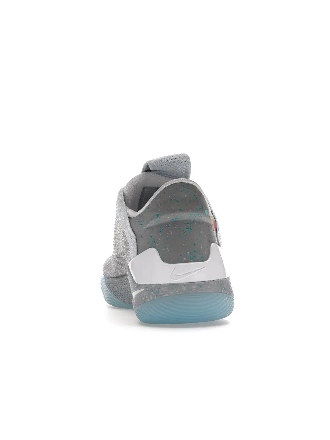 Мужские баскетбольные кроссовки с автоматической шнуровкой Nike Adapt BB — изображение 4 из 4, серый/серебристый