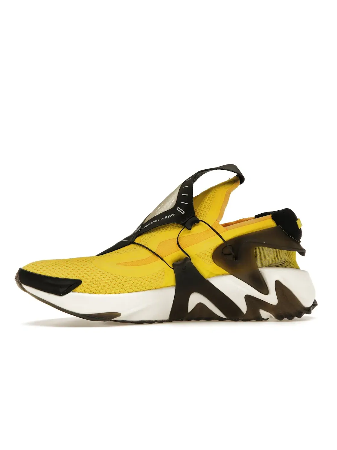 Мужские кроссовки Lifestyle с технологией адаптивной шнуровки Nike Adapt Huarache — изображение 3 из 4, желтый/черный-желтый