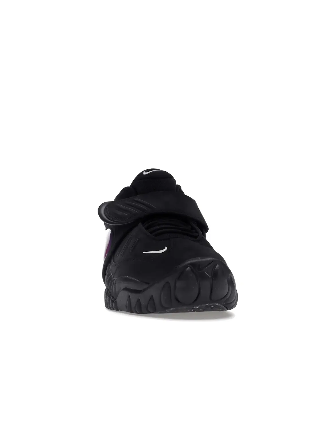 Мужские кроссовки с ремешками Nike Air Adjust Force Nike — изображение 2 из 4, черный/фиолетовый-белый