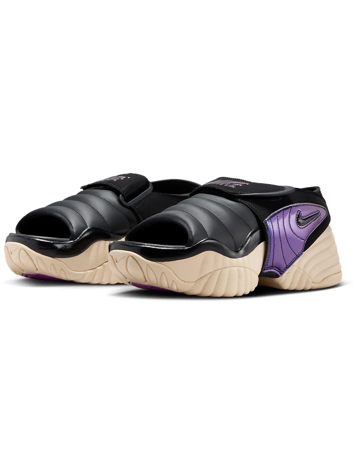 Женские сандалии с регулировкой Nike Air Adjust Force Sandal Nike — изображение 2 из 4, черный/синий