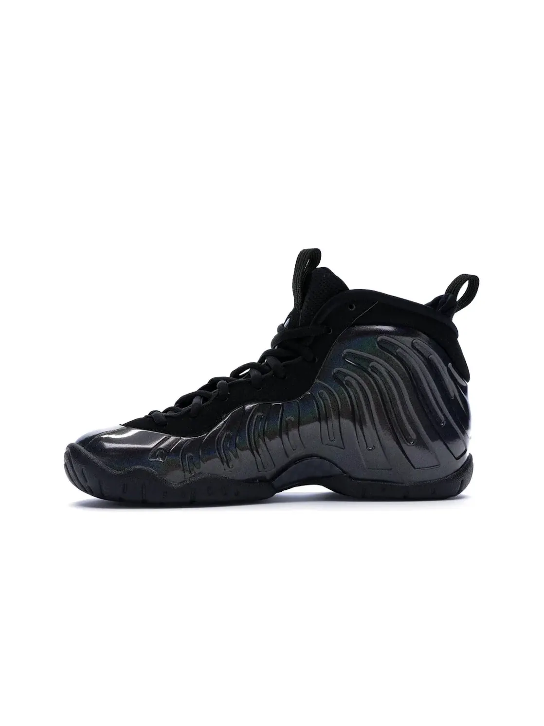 Детские кроссовки Lifestyle с технологией Zoom Air Nike Air Foamposite One — изображение 3 из 4, зеленый/черный-черный