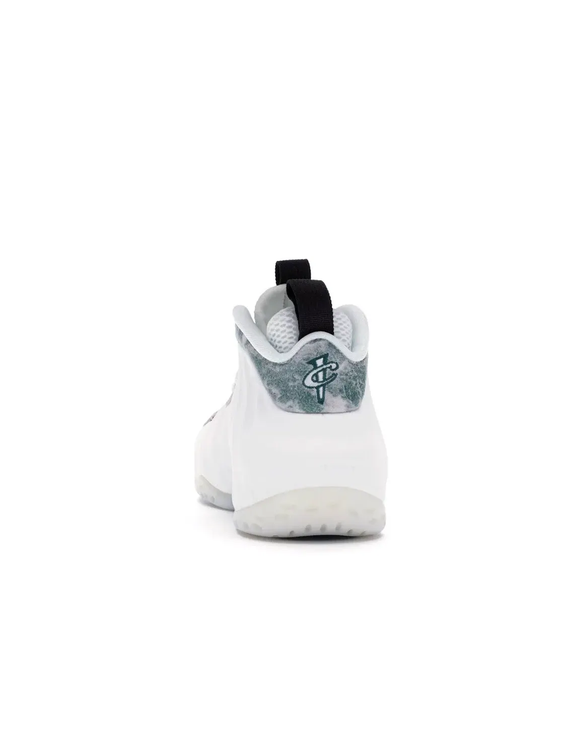 Женские кроссовки с принтом Nike Air Foamposite One Nike — изображение 4 из 4, белый/белый-серый