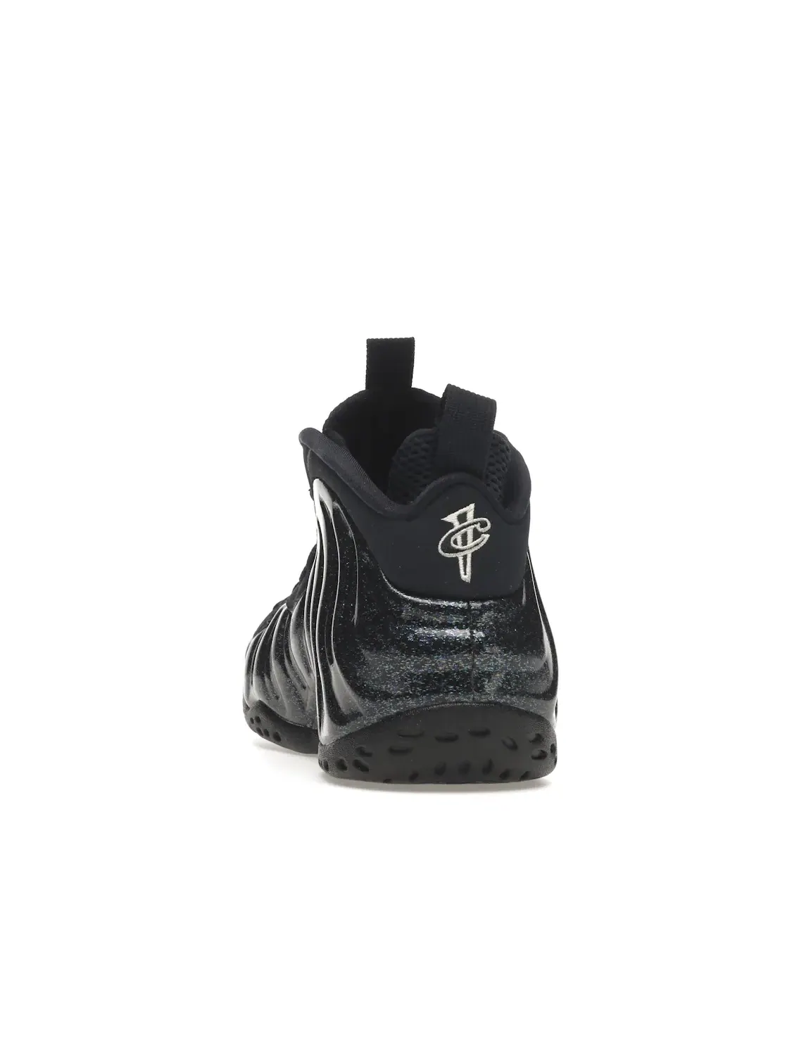 Женские кроссовки с глиттером Nike Air Foamposite One, Obsidian/Obsidian-Obsidian-Obsidian — изображение 4 из 4