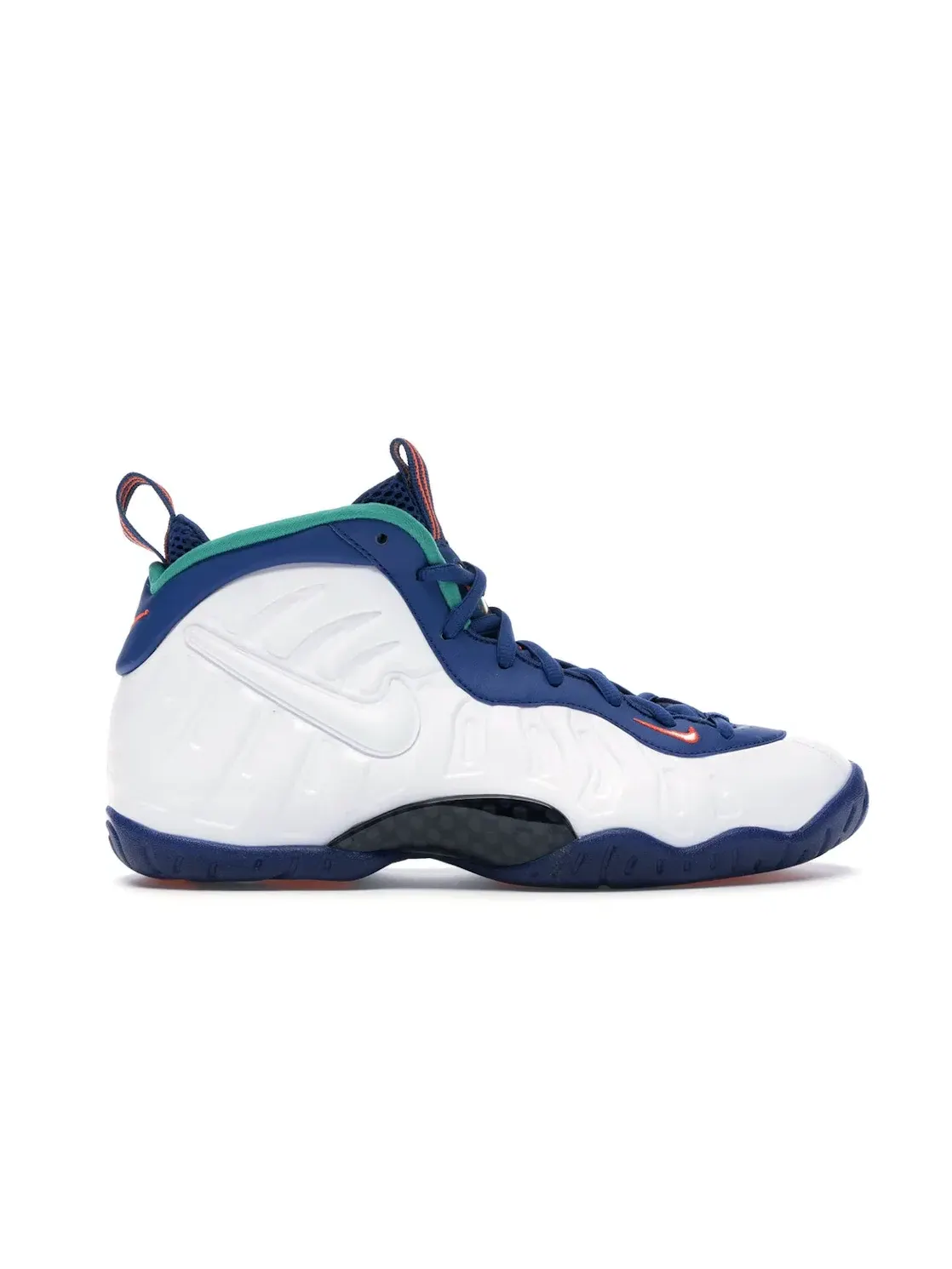 Детские кроссовки для повседневной носки Nike Air Foamposite Pro Nike — изображение 1 из 4, синий/белый--зеленый