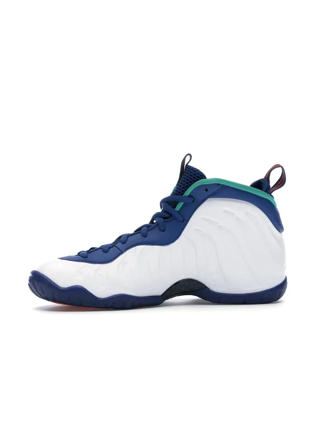 Детские кроссовки для повседневной носки Nike Air Foamposite Pro Nike — изображение 3 из 4, синий/белый--зеленый