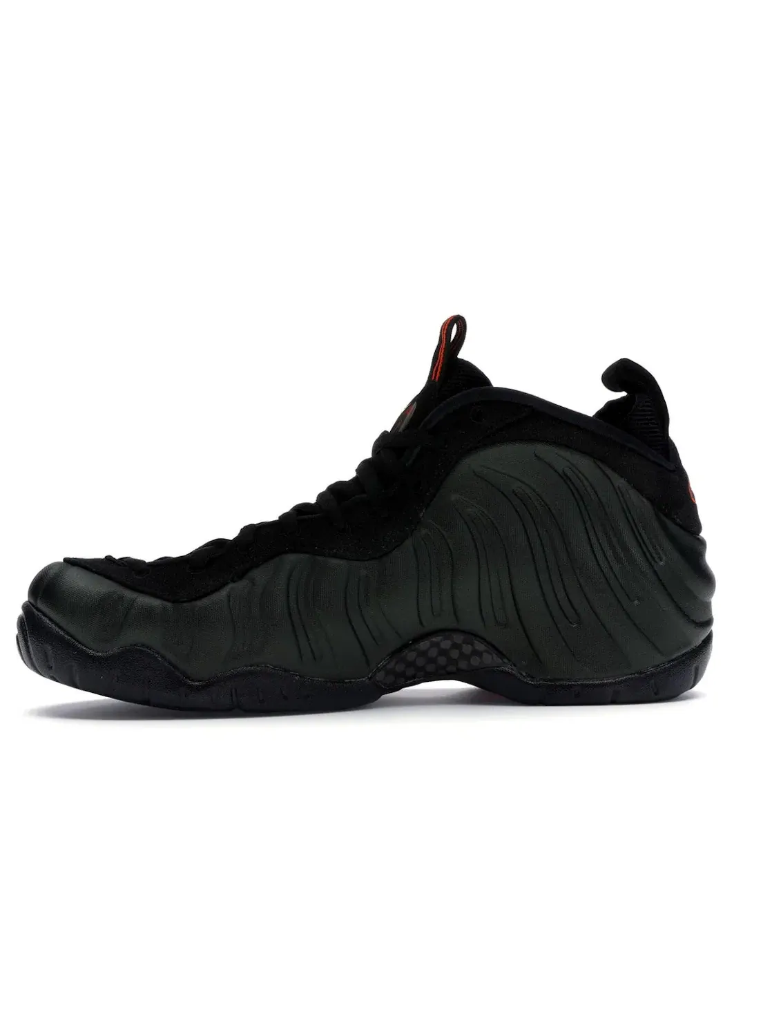 Мужские кроссовки с технологией Air Nike Air Foamposite Pro Nike — изображение 3 из 4, черный-оранжевый