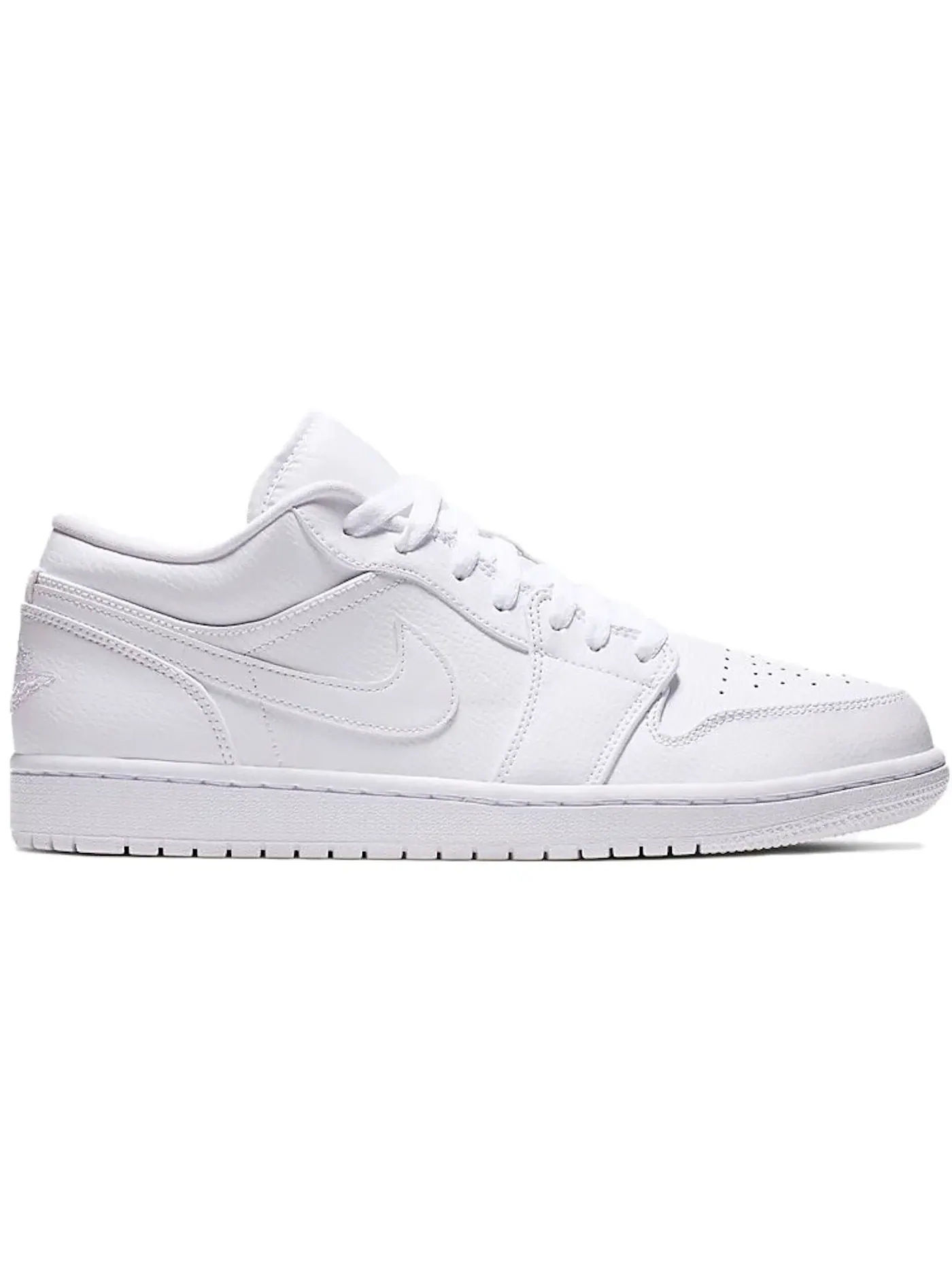 Мужские кроссовки с низким силуэтом Jordan 1 Low — изображение 1 из 1, белый белый белый