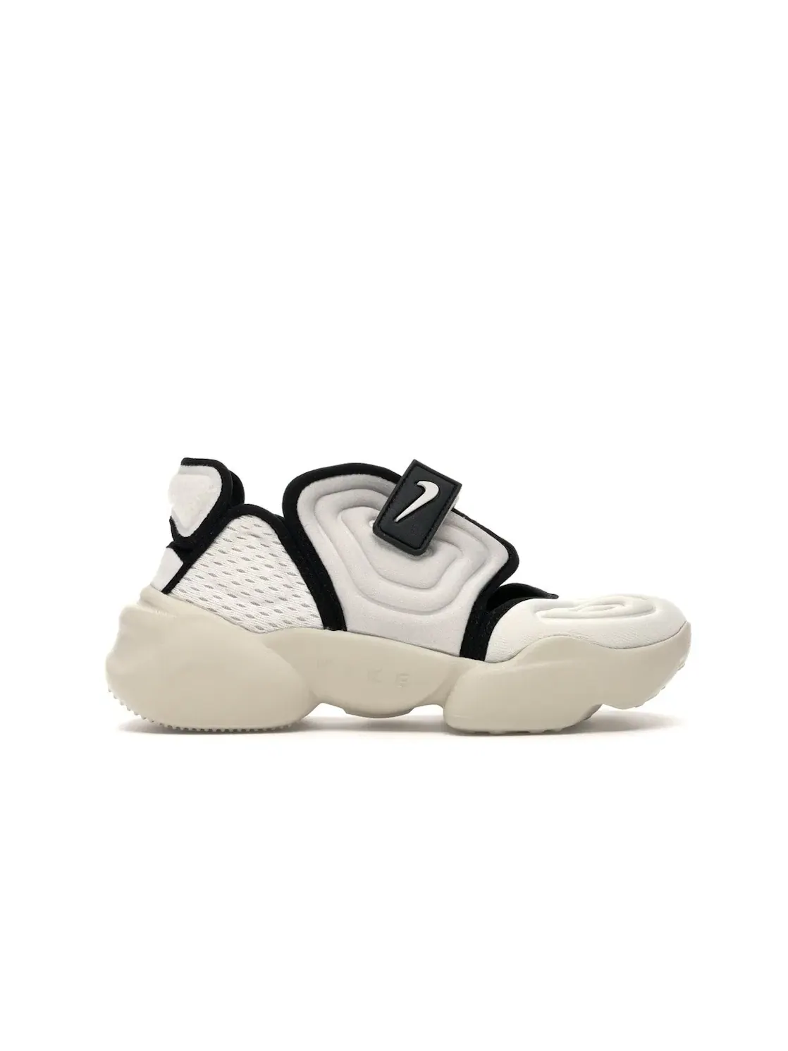 Женские сандалии с открытым носком Nike Air Aqua Rift — изображение 1 из 4, белый/серый-черный-белый