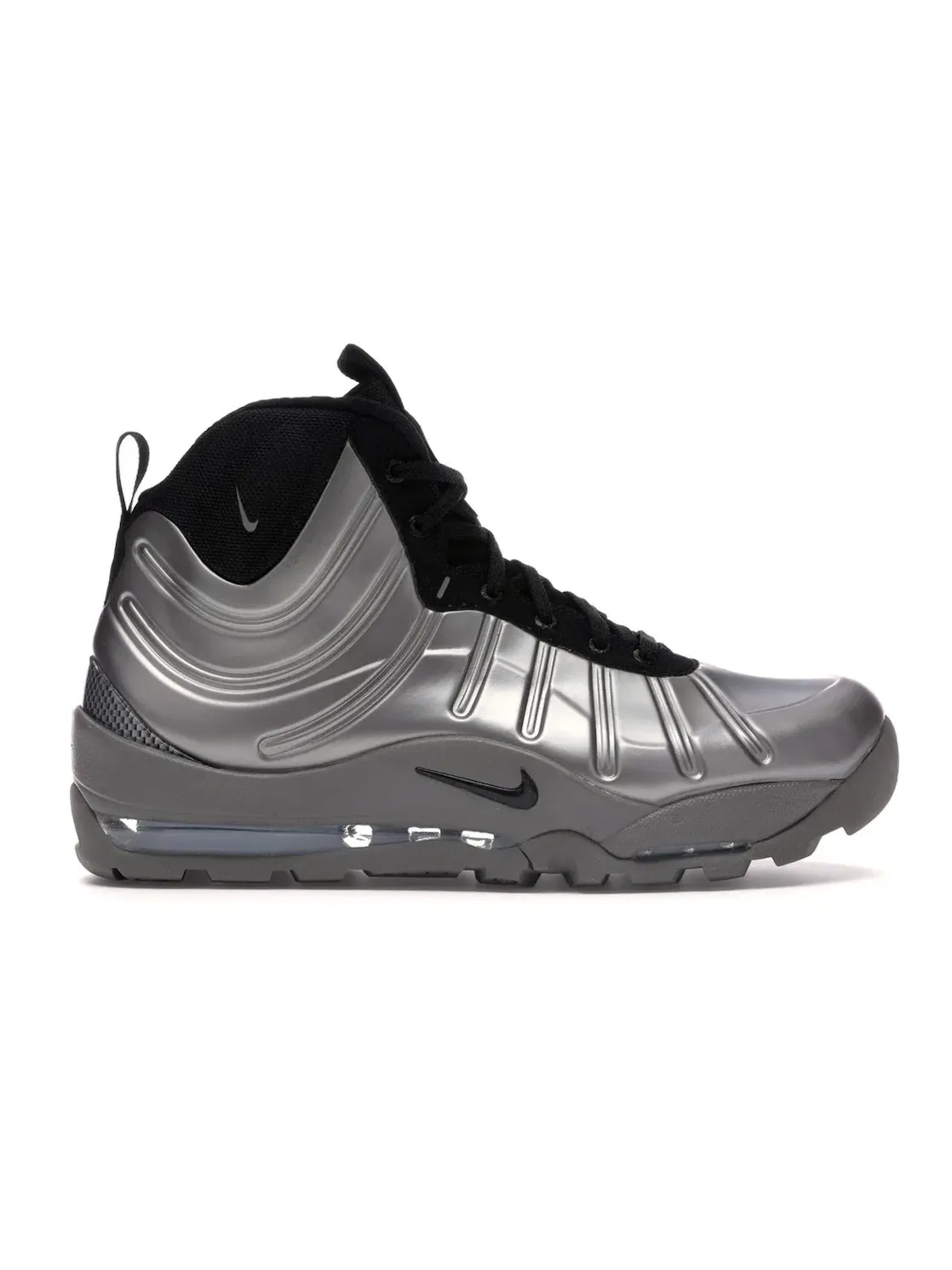 Мужские кроссовки Lifestyle с верхом из Foamposite Nike Air Bakin Posite — изображение 1 из 4, металлик/черный