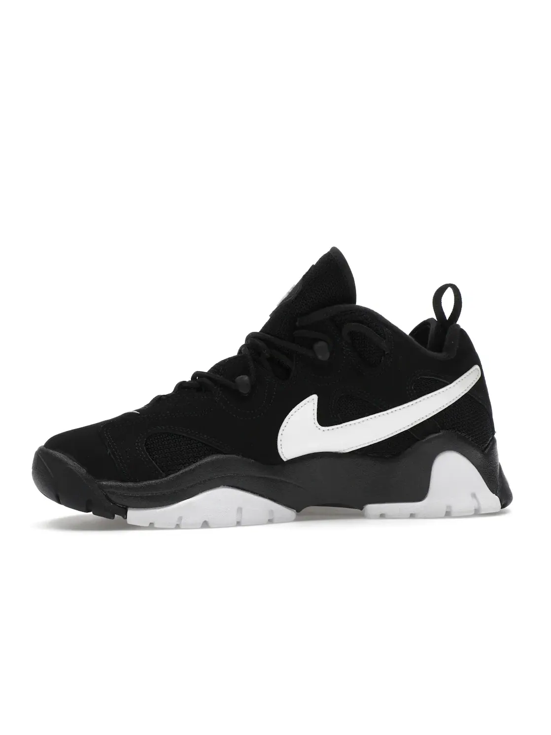 Мужские кроссовки с матовым верхом Nike Air Barrage Low — изображение 3 из 4, черный/белый/белый